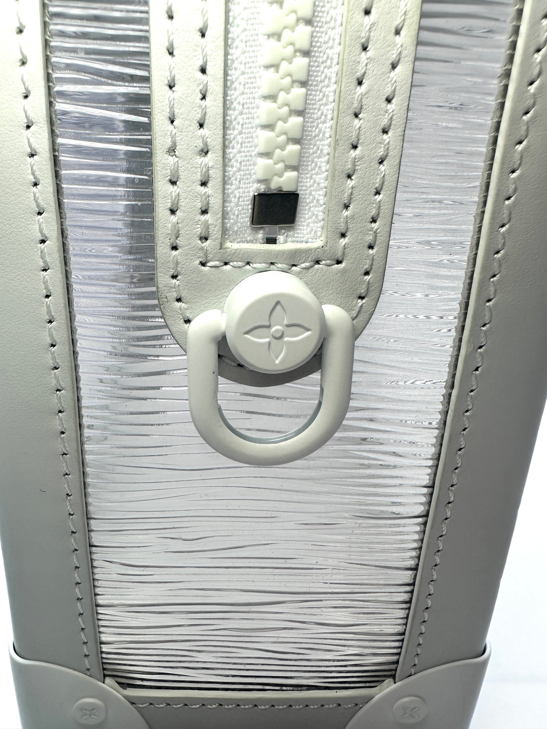 Louis Vuitton White Solf Trunk Epi Plage Crossbody Bag LV1791