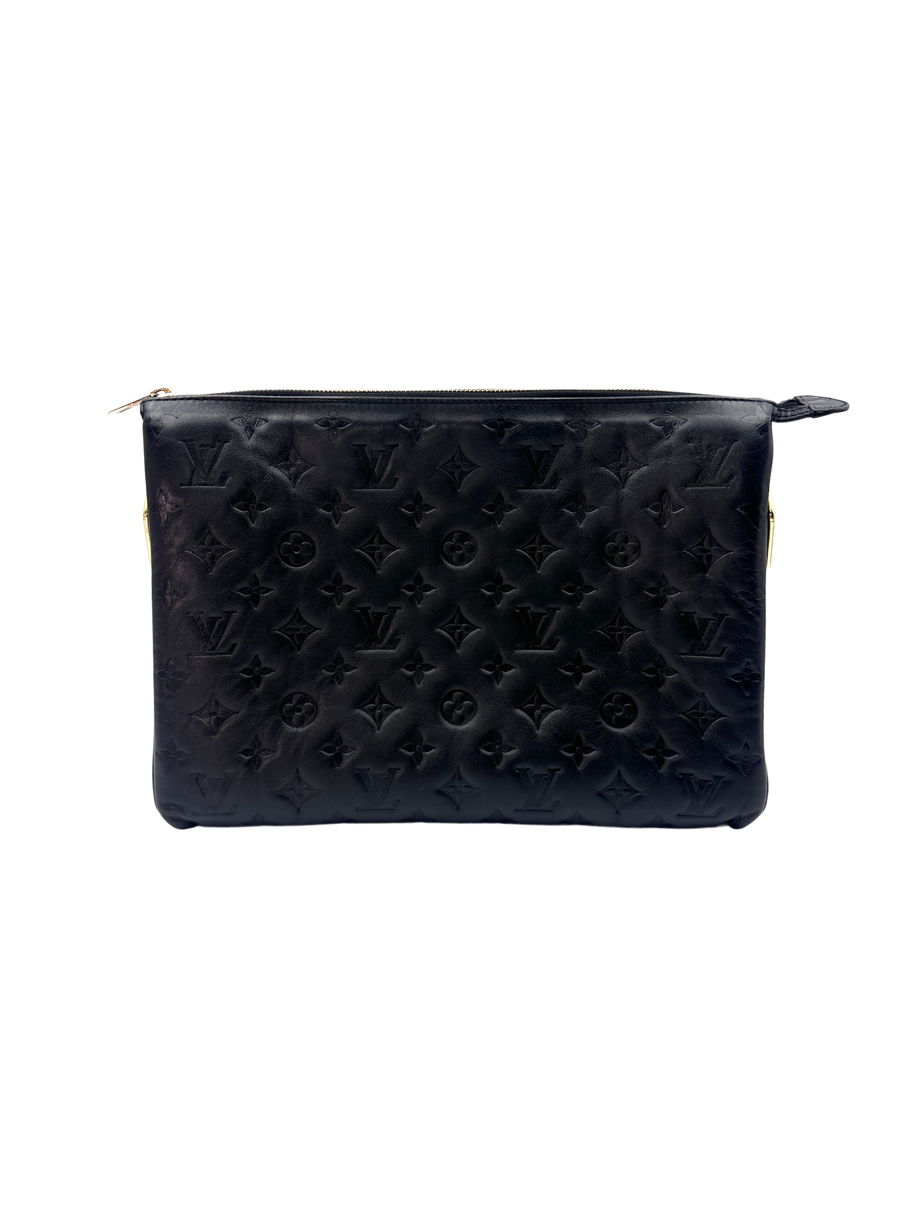 Louis Vuitton Coussin Black Monogram Leather Crossbody Bag LV1796