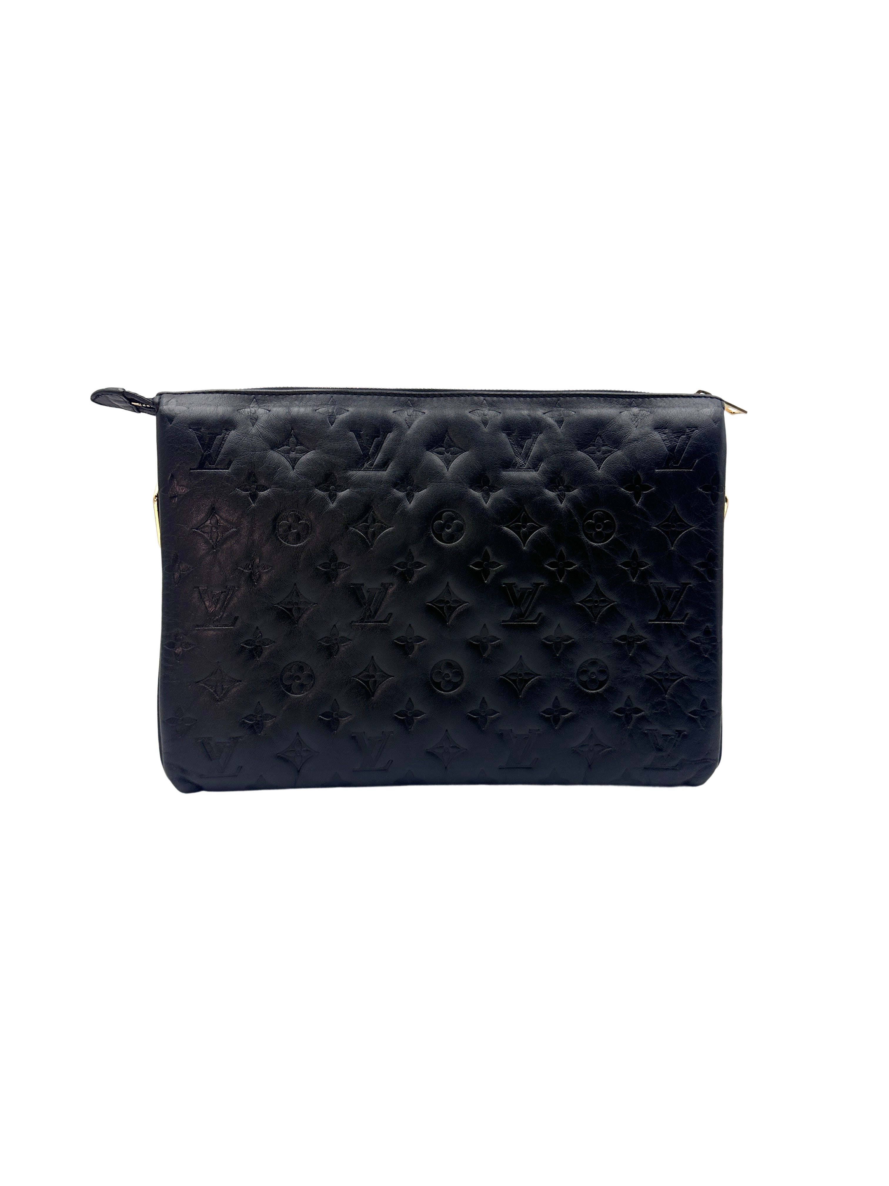 Louis Vuitton Coussin Black Monogram Leather Crossbody Bag LV1796