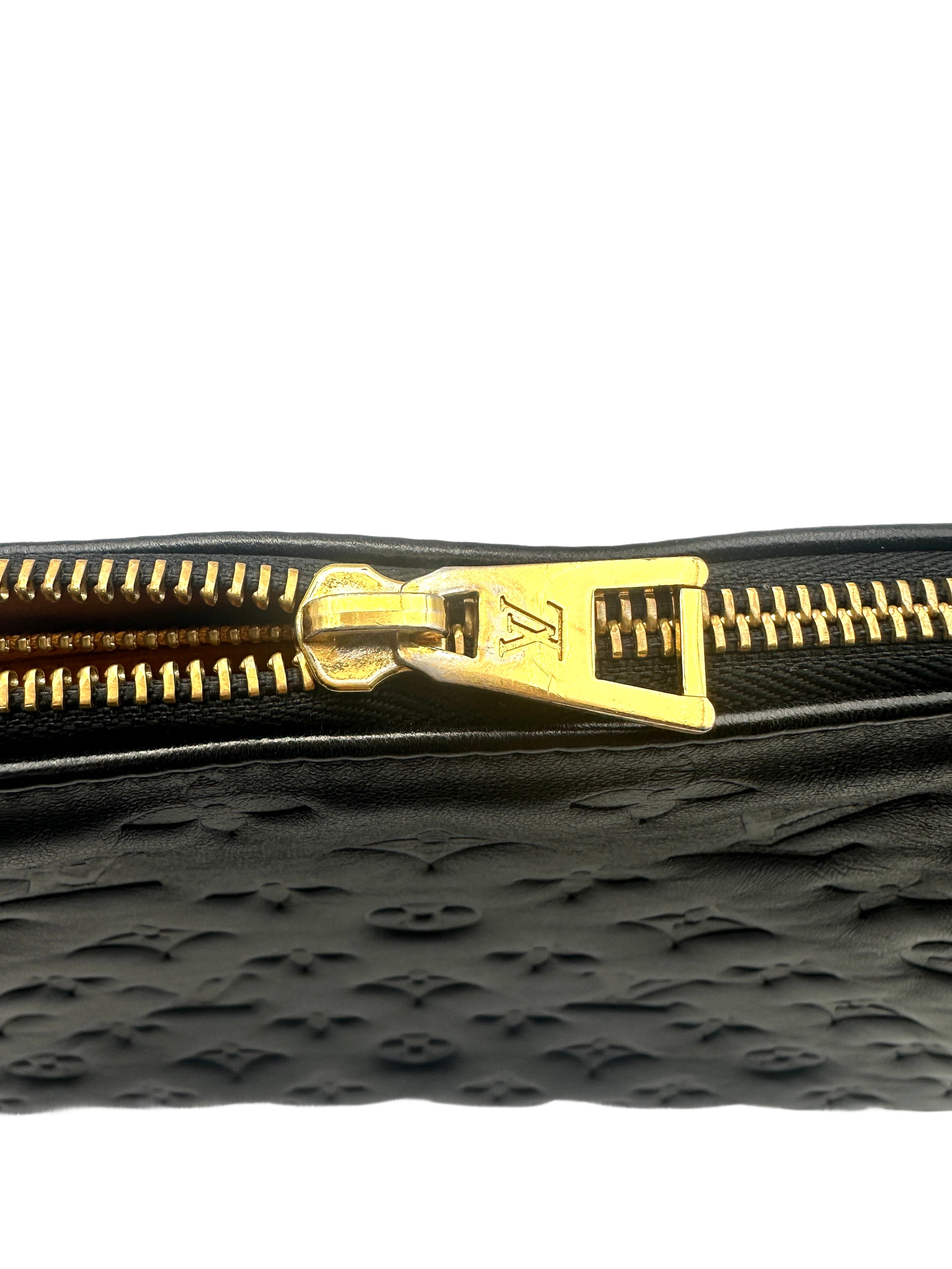 Louis Vuitton Coussin Black Monogram Leather Crossbody Bag LV1796