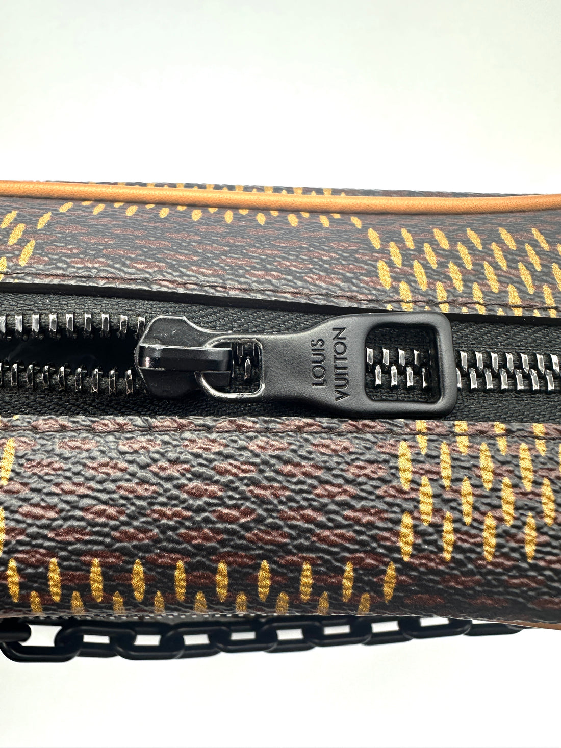 Louis Vuitton x Nigo Mini Solf Trunk Brown Damier Ebene Leather Shoulder Bag LV1795