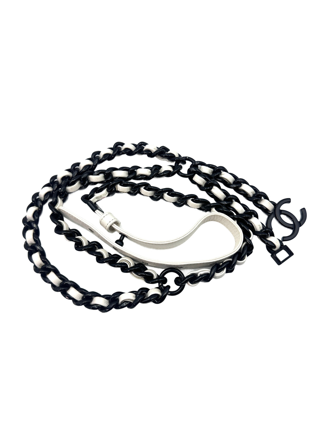 Chanel My Everything White Caviar Calfskin Leather Chain Shoulder Bag(30***95) CC1266