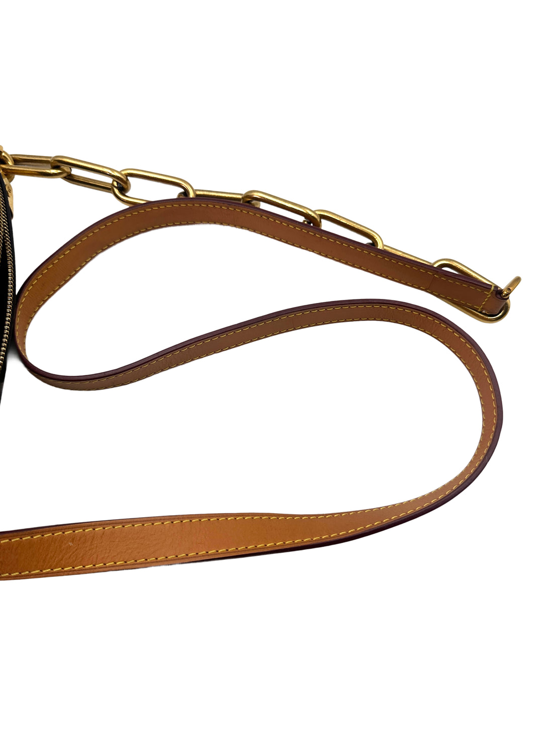 Louis Vuitton Mini Solf Trunk Brown Monogram Leather Crossbody Bag With Gold Hardware LV1797