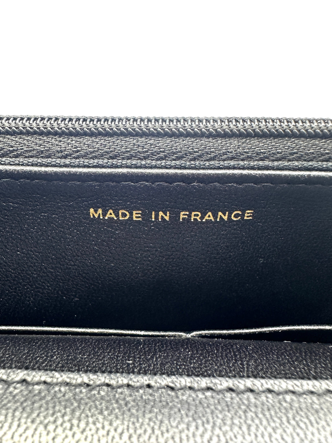 Chanel Black Quilted Leather Wallet On Chain With Gold Buckle(N6***CJ) CC1276