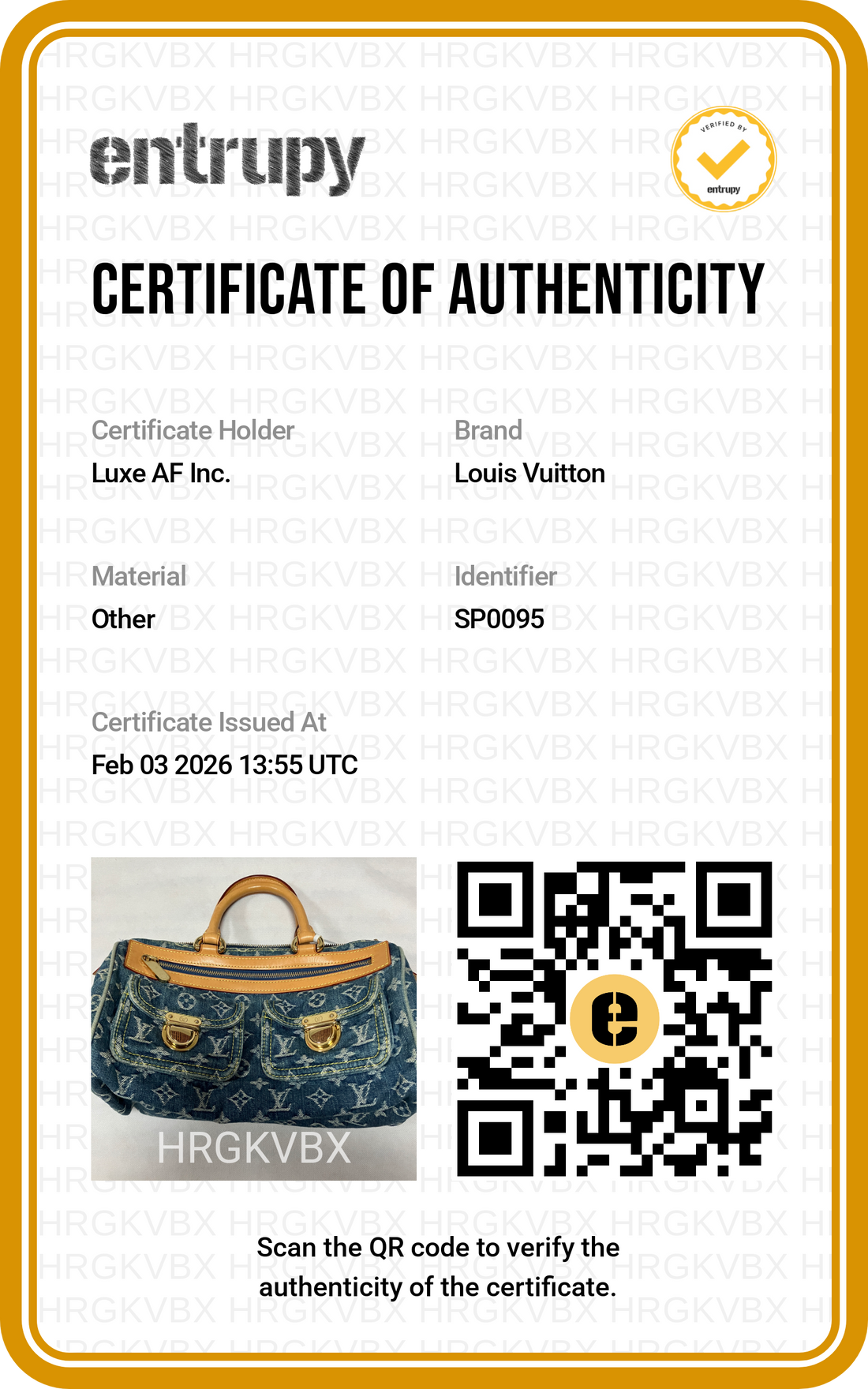 Louis Vuitton Speedy Blue Monogram Denim Leather Handle Bag LV1804