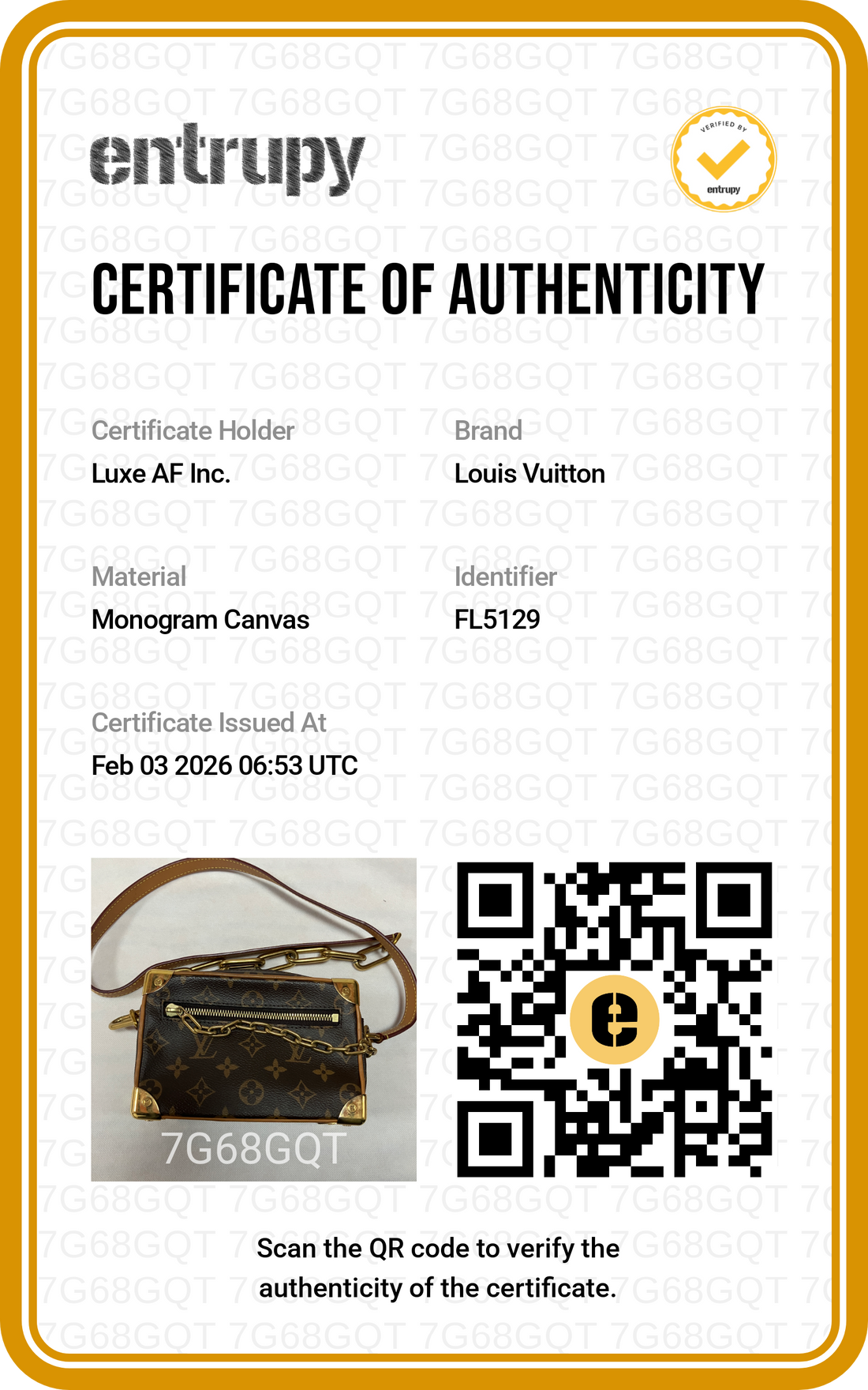 Louis Vuitton Mini Solf Trunk Brown Monogram Leather Crossbody Bag With Gold Hardware LV1797