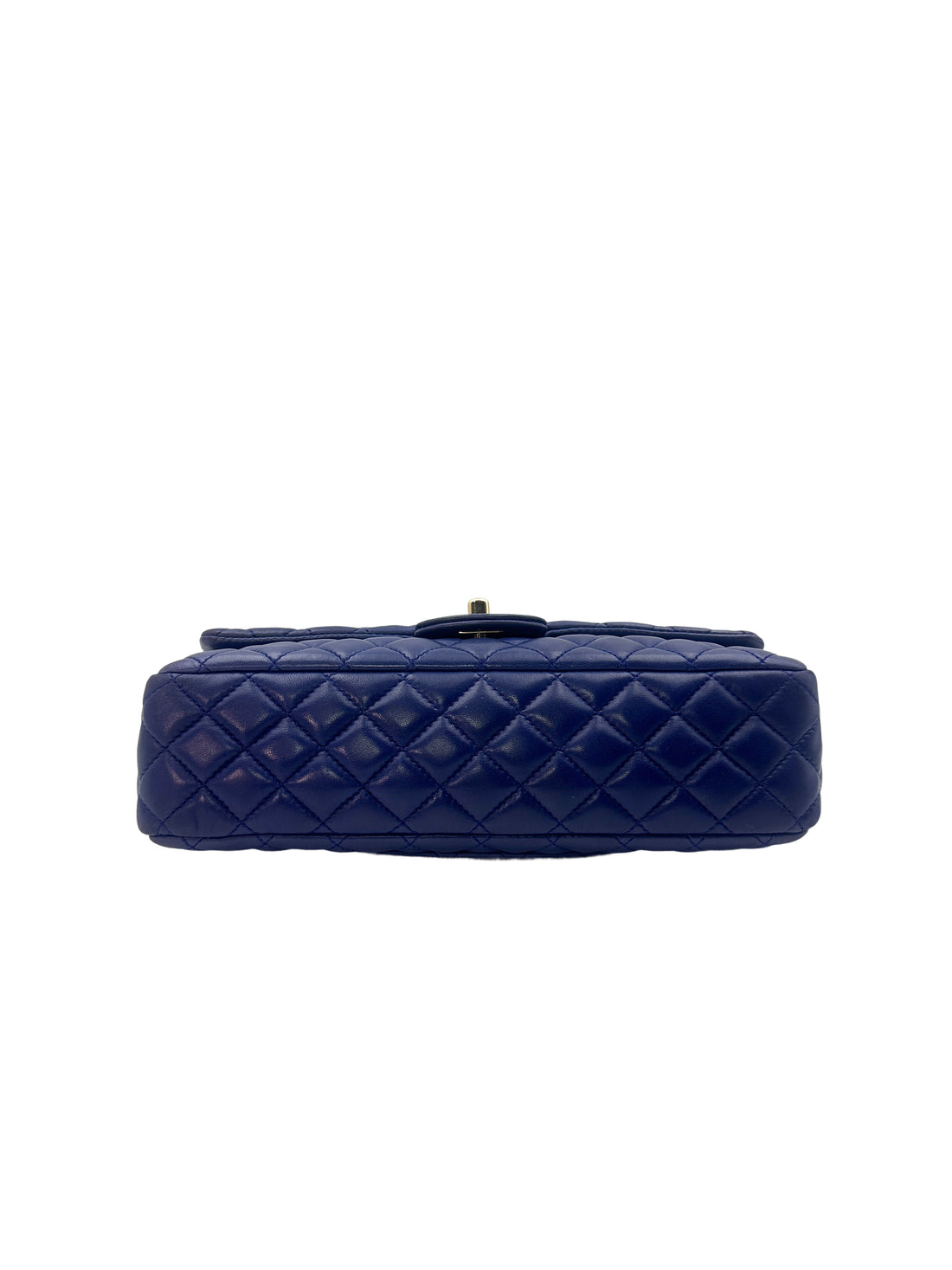 Chanel Limited Edition Valentine's Day Charms Blue Quilted Leather Classic Flap Bag With Gold Hardware(13***41) CC1280