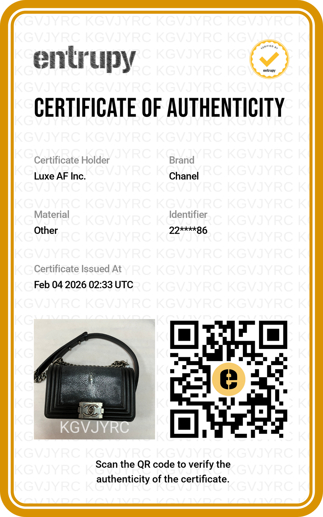 Chanel LeBoy Black Stingray Leather Small Size Flap Bag With Silver Buckle(22***86) CC1375-1
