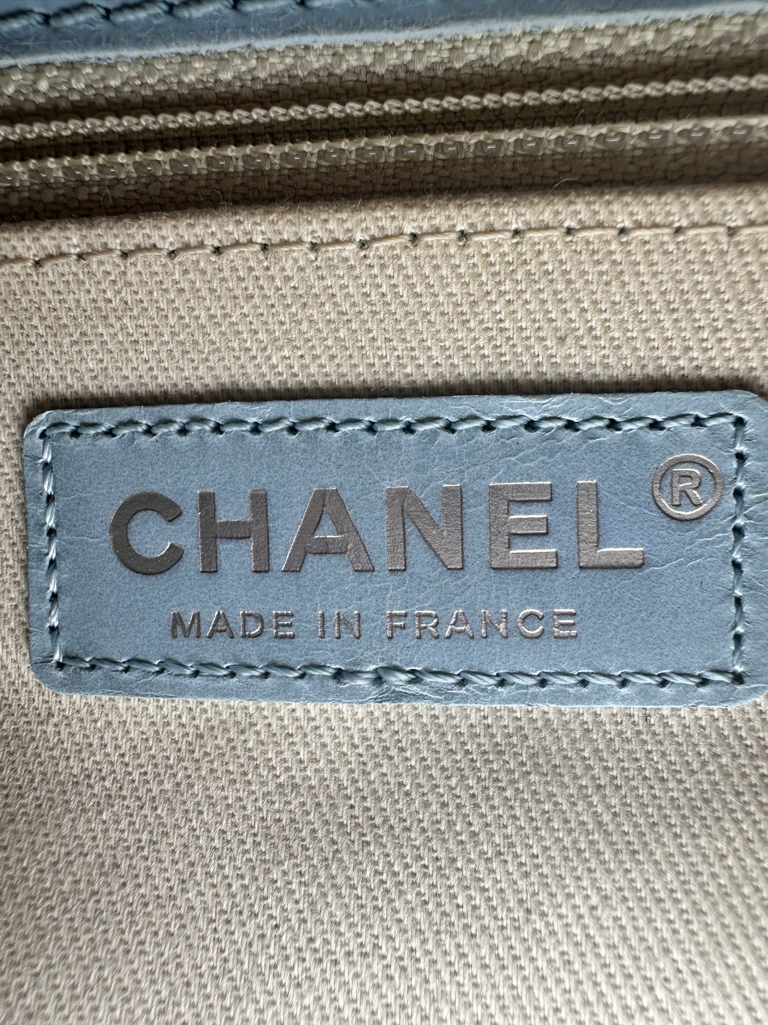 Chanel Classic Flap Tiffany Blue Quilted Leather Jumbo Chain Flap Bag(20***81) CC1287