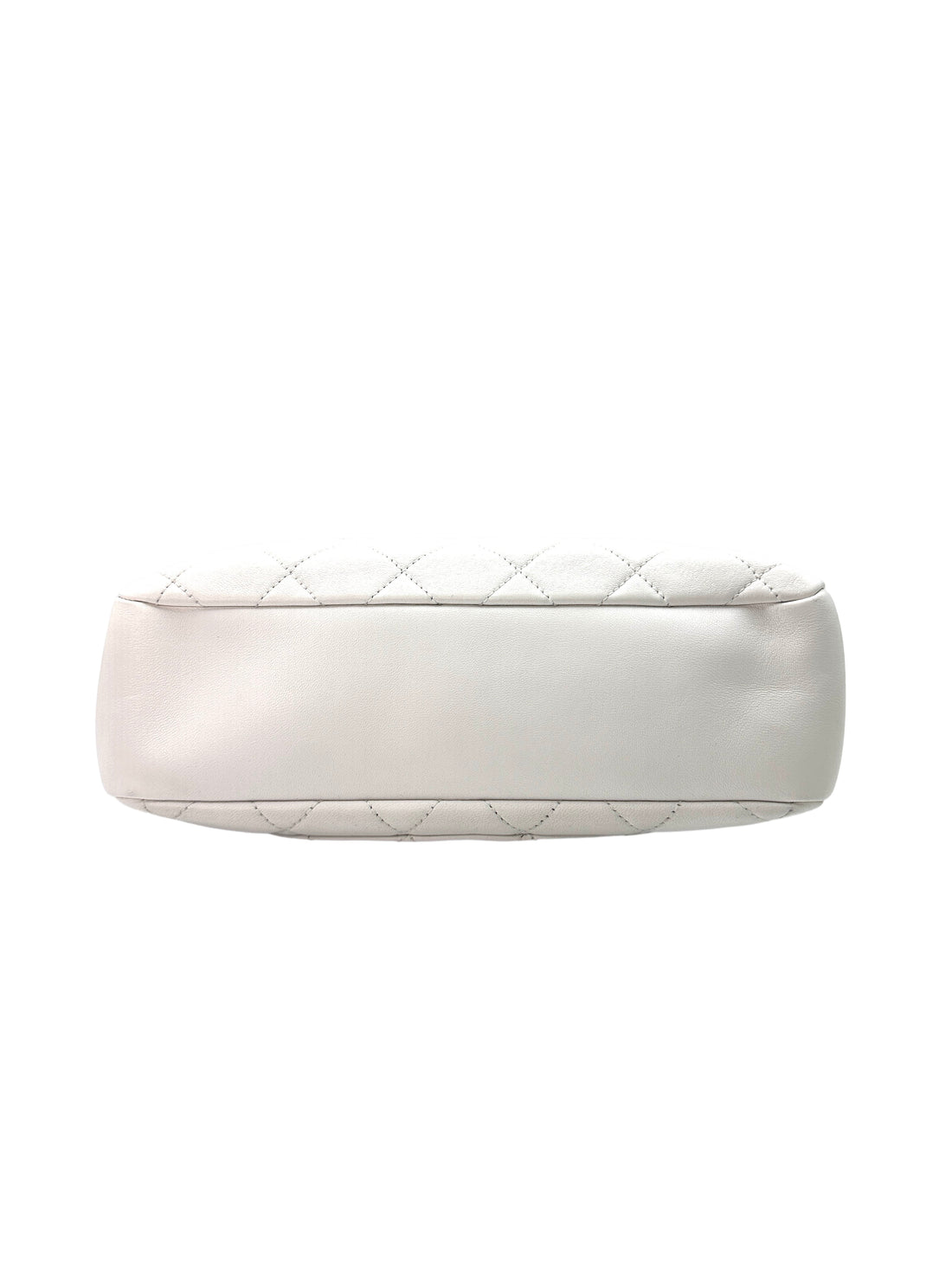 Chanel Egypt Metiers d'Art All About Chains White Quilted Leather Camera Bag(27***51) CC1282