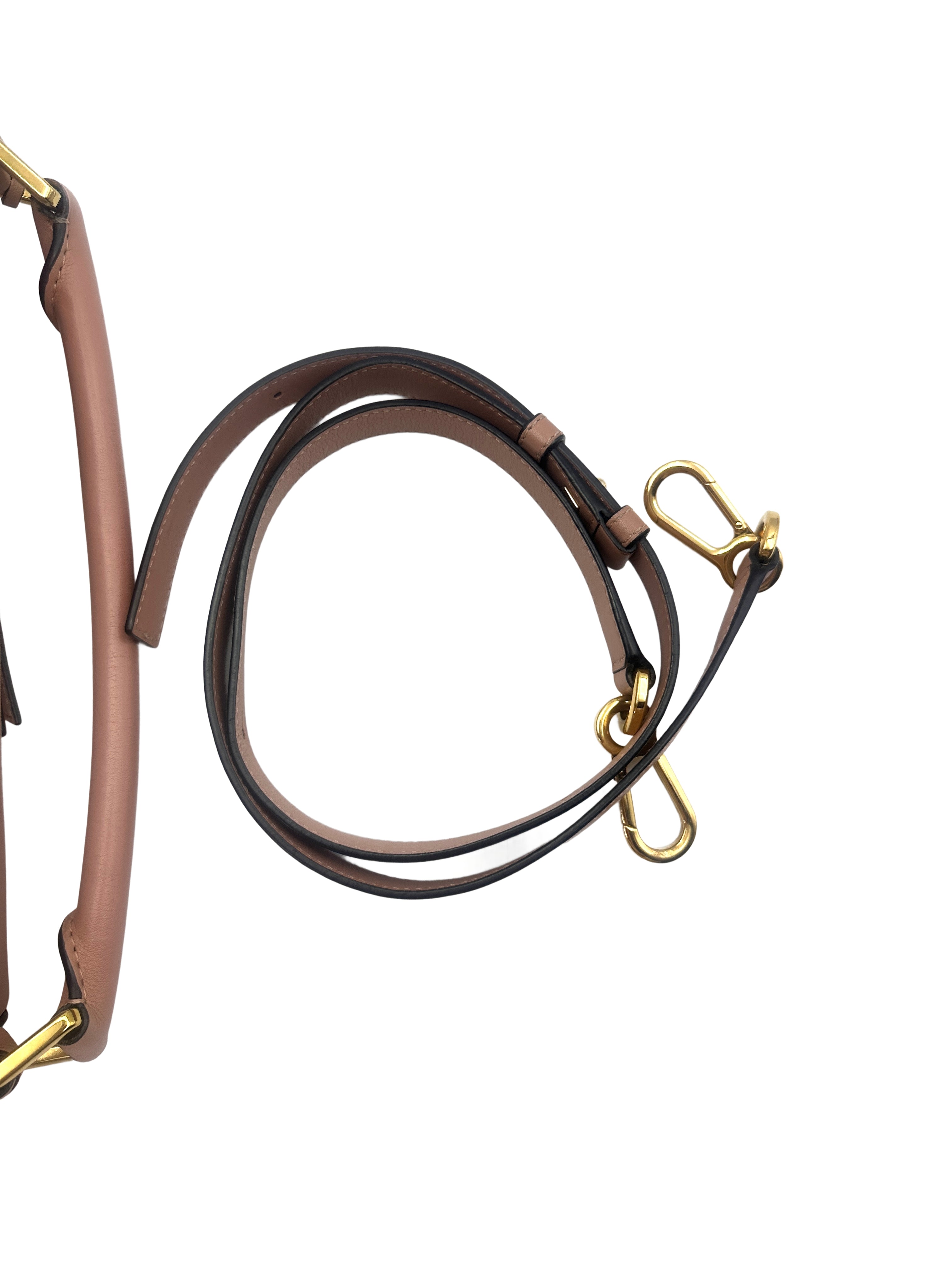 Loewe Puzzle Brown Suede Leather Shoulder Bag LW69