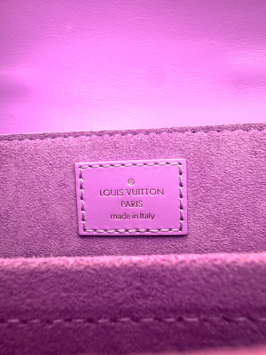 Louis Vuitton Hide And Seek Purple Epi Leather Shoulder Handle Bag LV1814