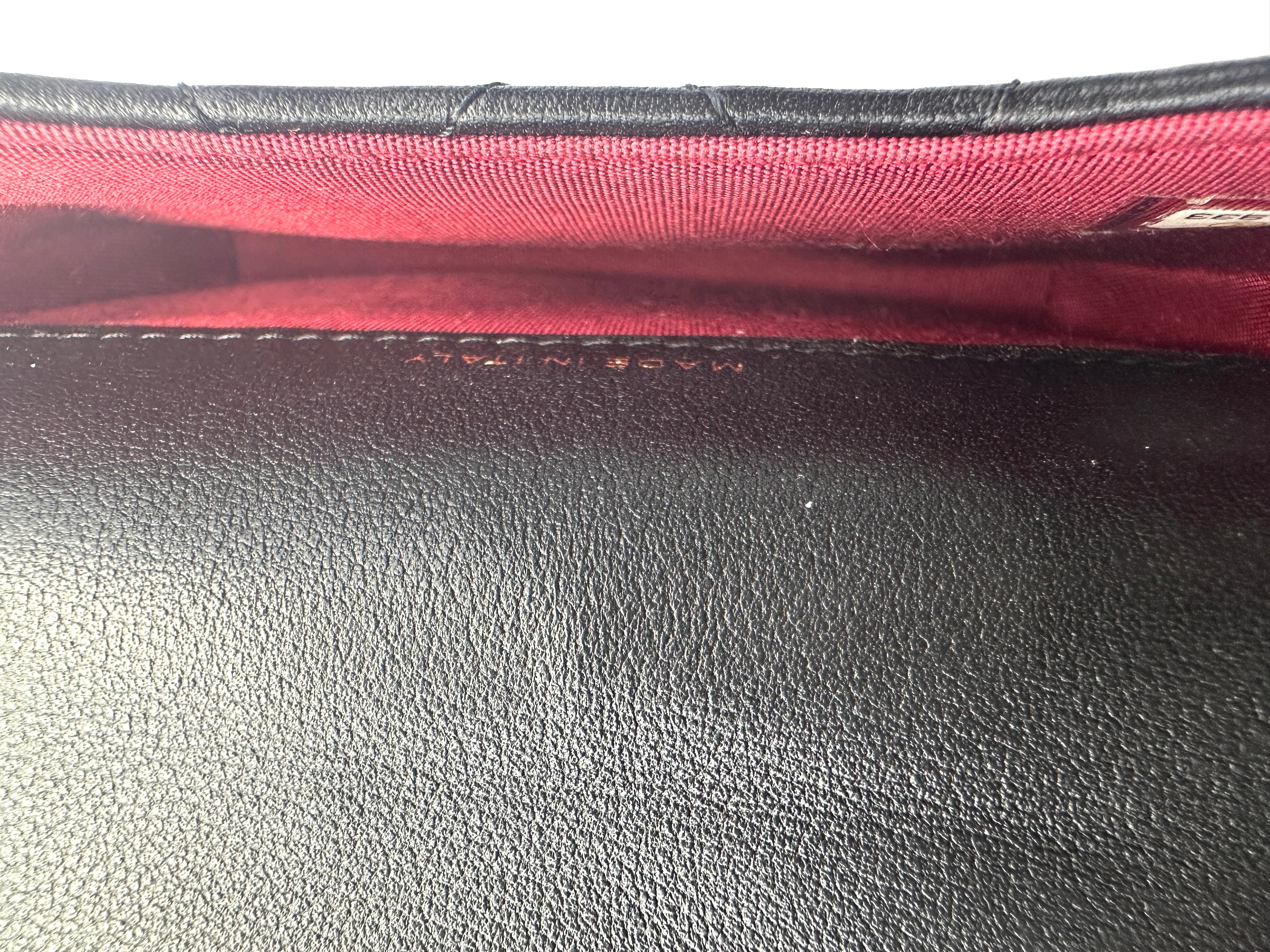 Chanel Black Quilted Leather Pearl Flap Bag With Gold Hardware(31***33) CC1284