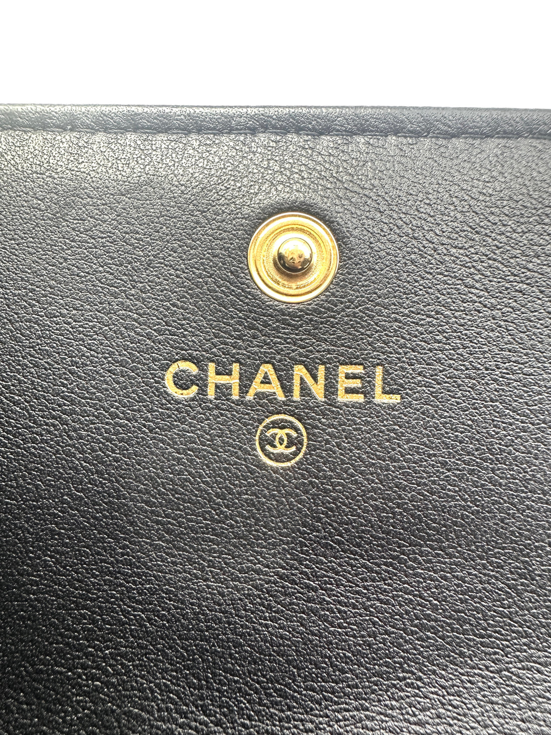 Chanel Black Quilted Leather Pearl Flap Bag With Gold Hardware(31***33) CC1284