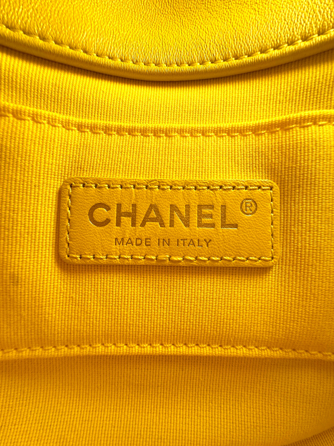 Chanel Candy Chain Yellow Quilted Leather Shoulder Flap Bag(C4***04) CC1321