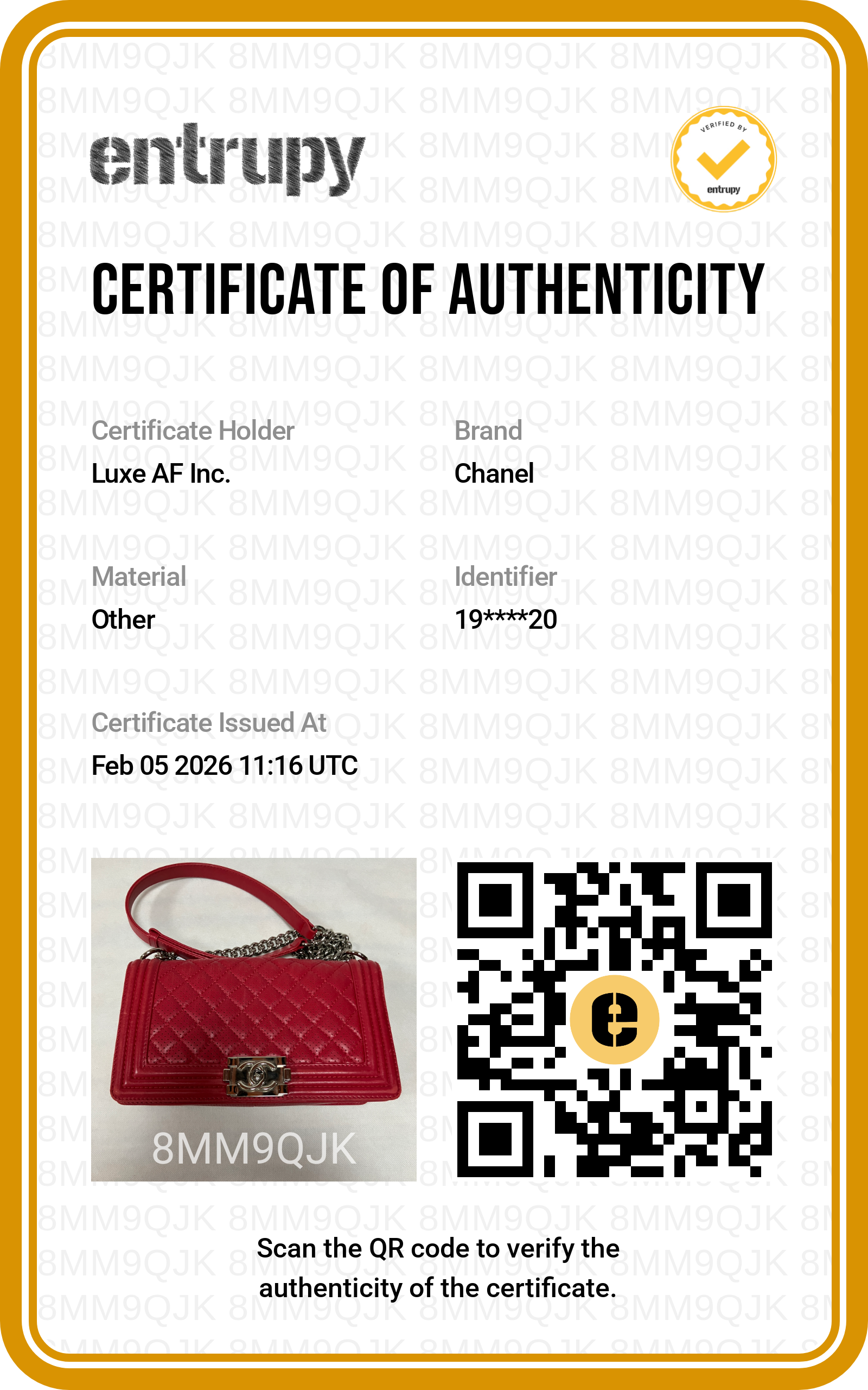Chanel LeBoy Red Quilted Perforated Leather Medium Size Flap Bag With Silver Buckle(19***20) CC1405