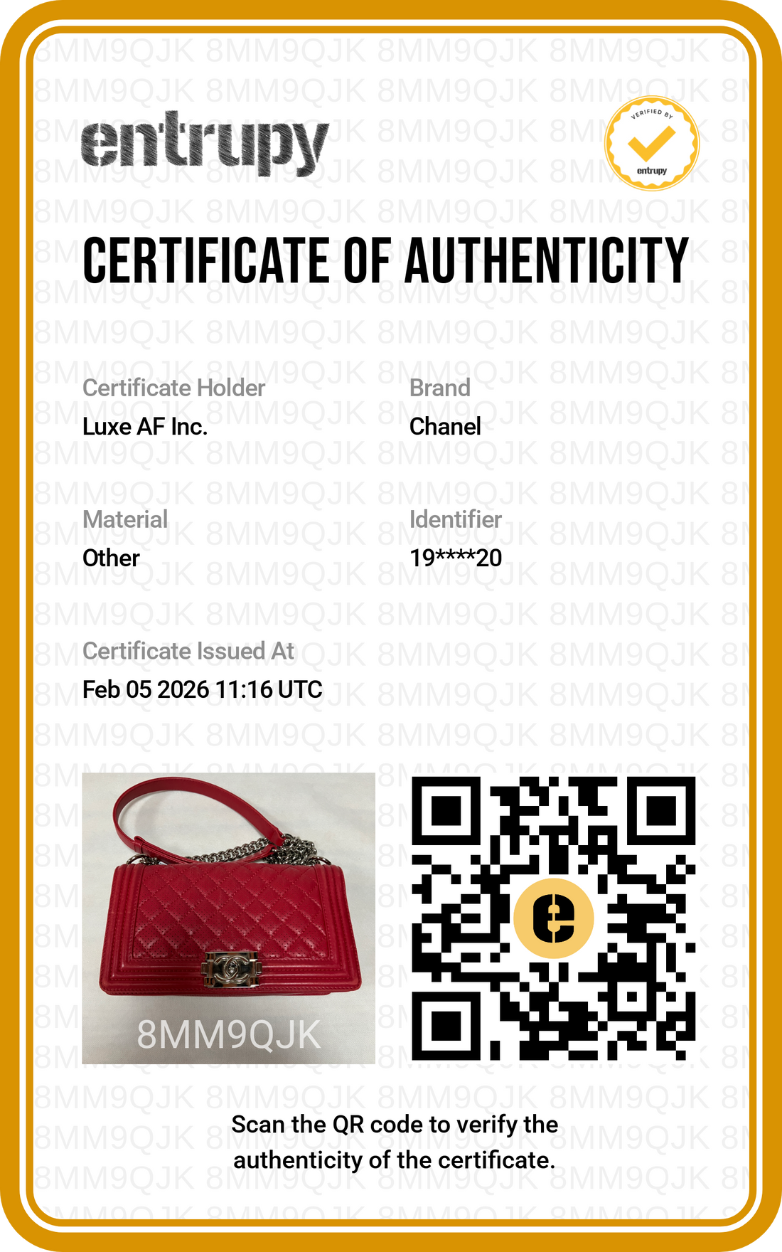 Chanel LeBoy Red Quilted Perforated Leather Medium Size Flap Bag With Silver Buckle(19***20) CC1405