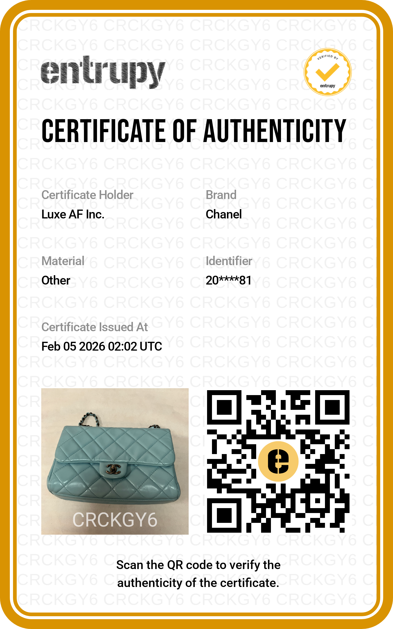 Chanel Classic Flap Tiffany Blue Quilted Leather Jumbo Chain Flap Bag(20***81) CC1287