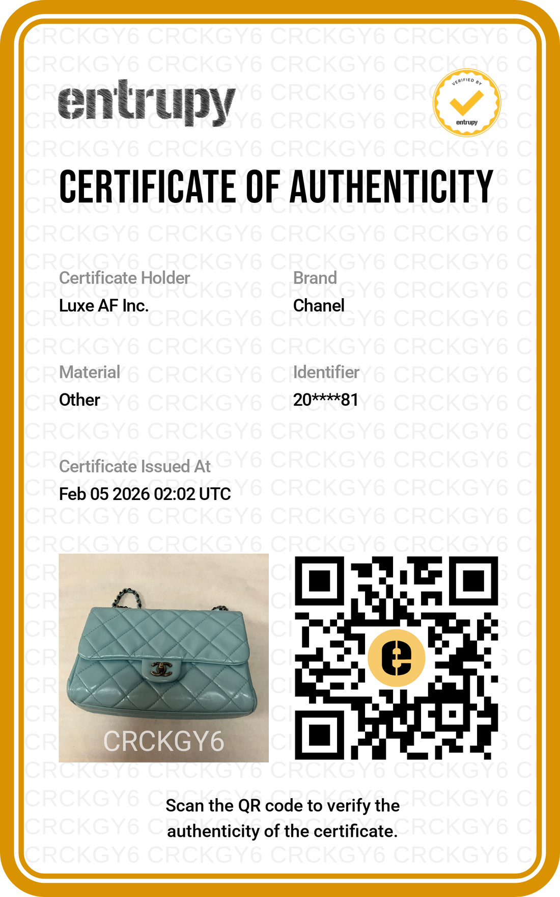 Chanel Classic Flap Tiffany Blue Quilted Leather Jumbo Chain Flap Bag(20***81) CC1287