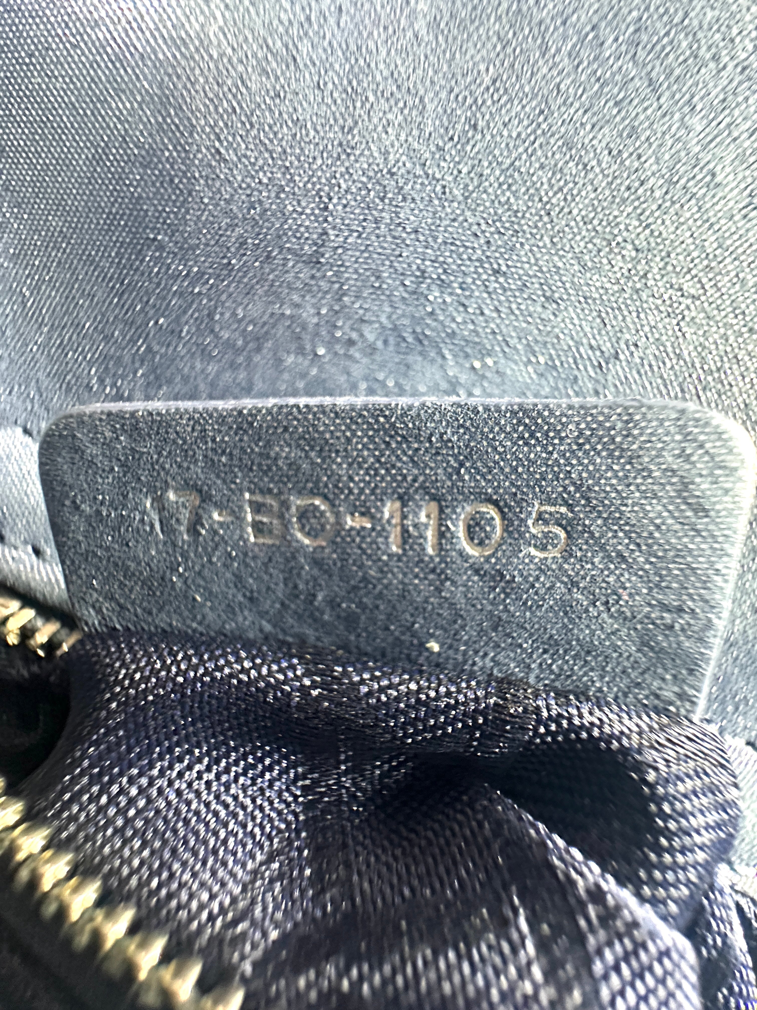 Christian Dior Lady Dior Blue Cannage Suede Leather Handle Bag With Silver Charms DR457