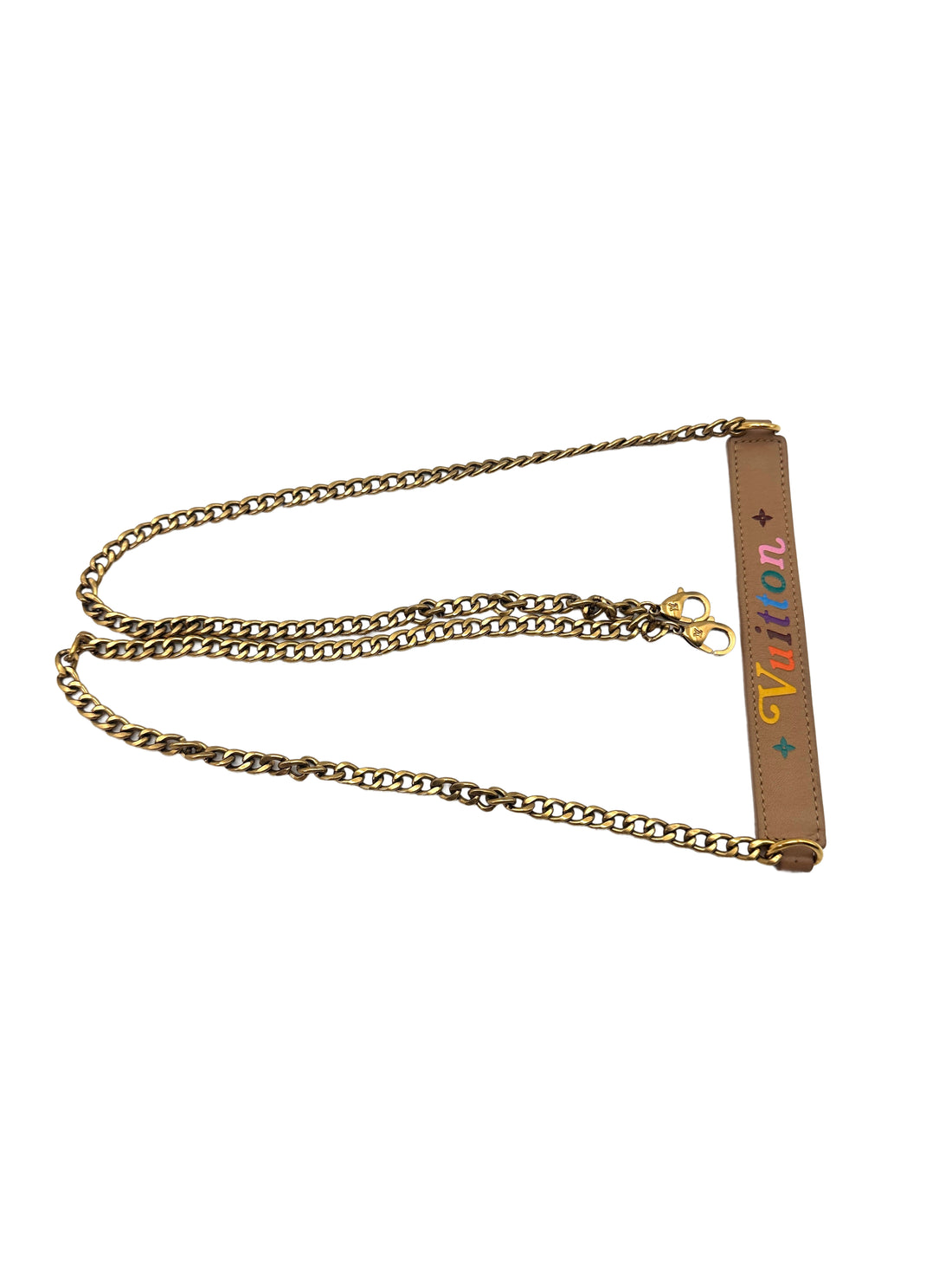 Louis Vuitton New Wave Yellow Chevron Leather Shoulder Bag With Gold Hardware LV1819