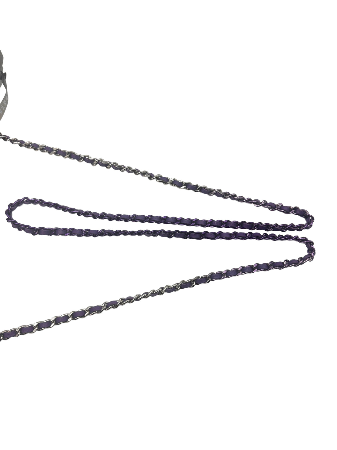 Chanel Classic Purple Quilted Leather Wallet On Chain Shoulder Bag(X6***18) CC1328