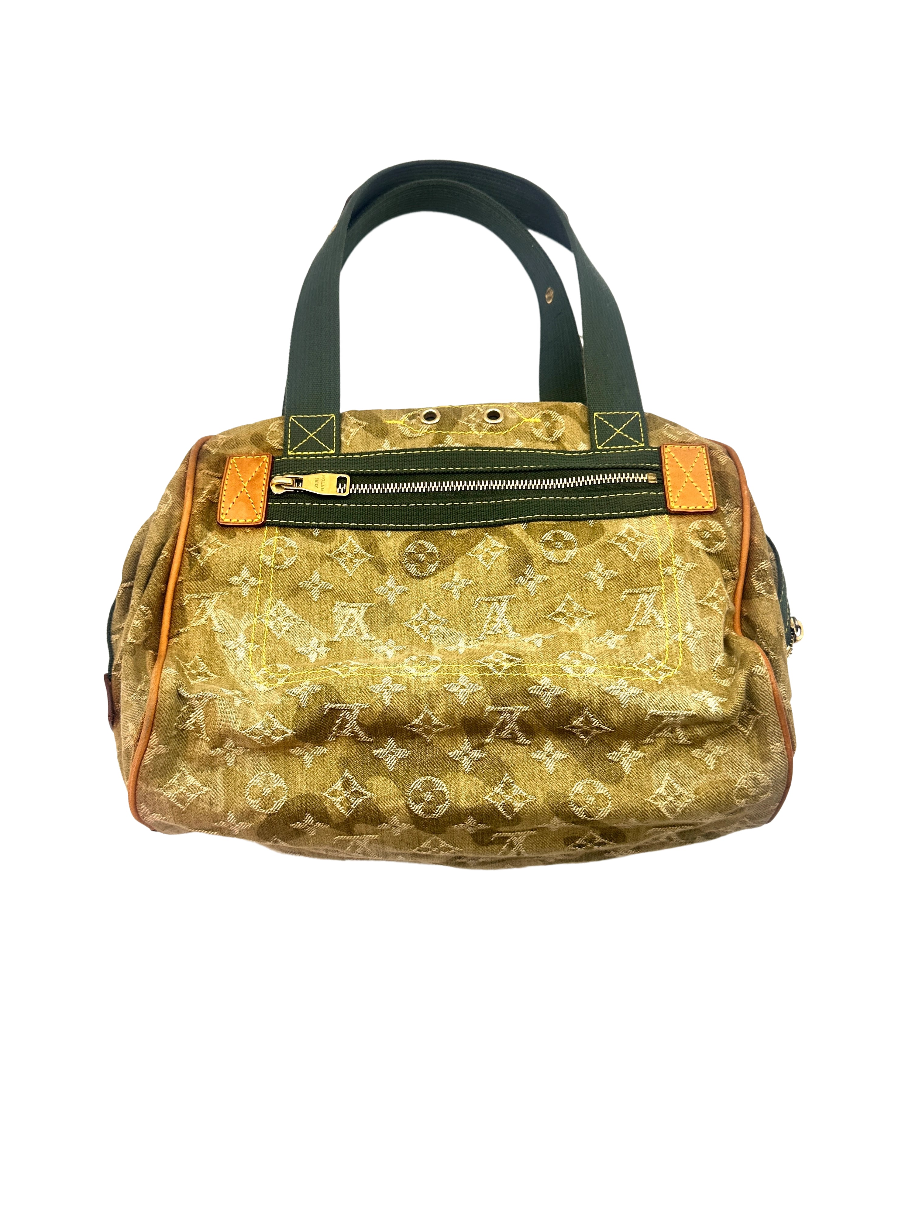 Louis Vuitton x Takashi Murakami Monogramouflage Denim Jasmine Handle Bag LV1828