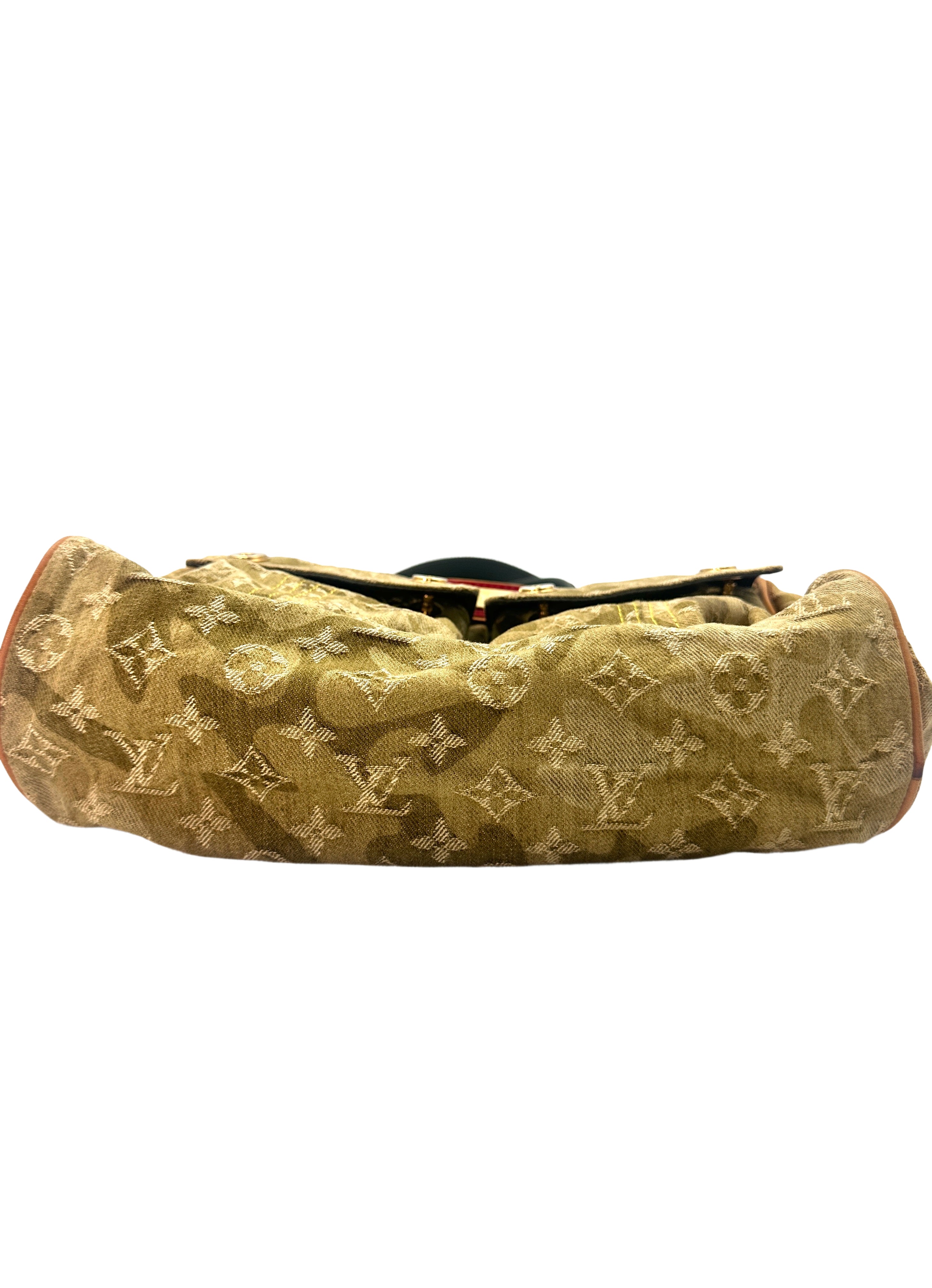 Louis Vuitton x Takashi Murakami Monogramouflage Denim Jasmine Handle Bag LV1828