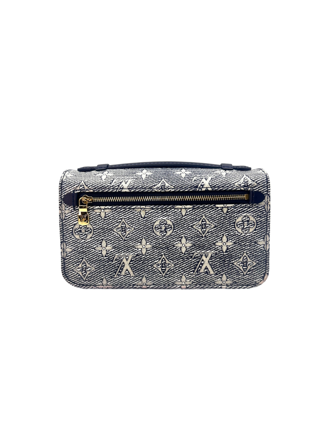 Louis Vuitton Eastwest Blue Monogram Pochette Bag LV1835