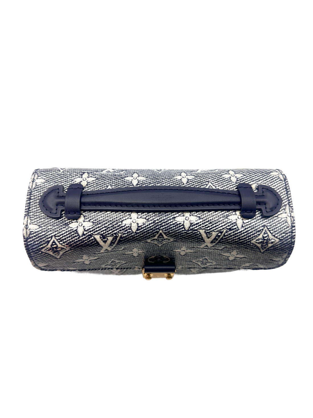 Louis Vuitton Eastwest Blue Monogram Pochette Bag LV1835