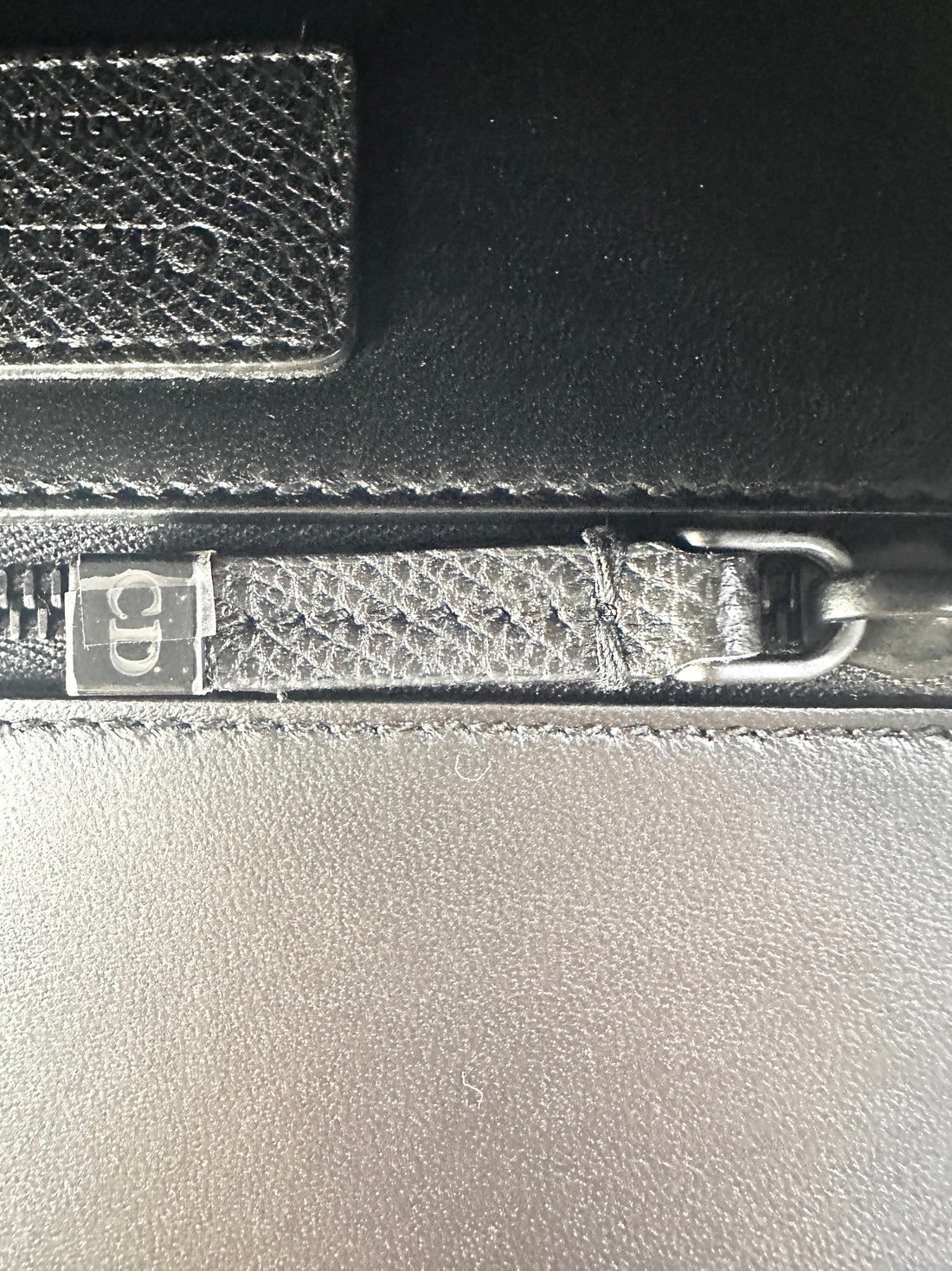 Christian Dior 30 Montaigne Black Calfskin Flap Bag DR463