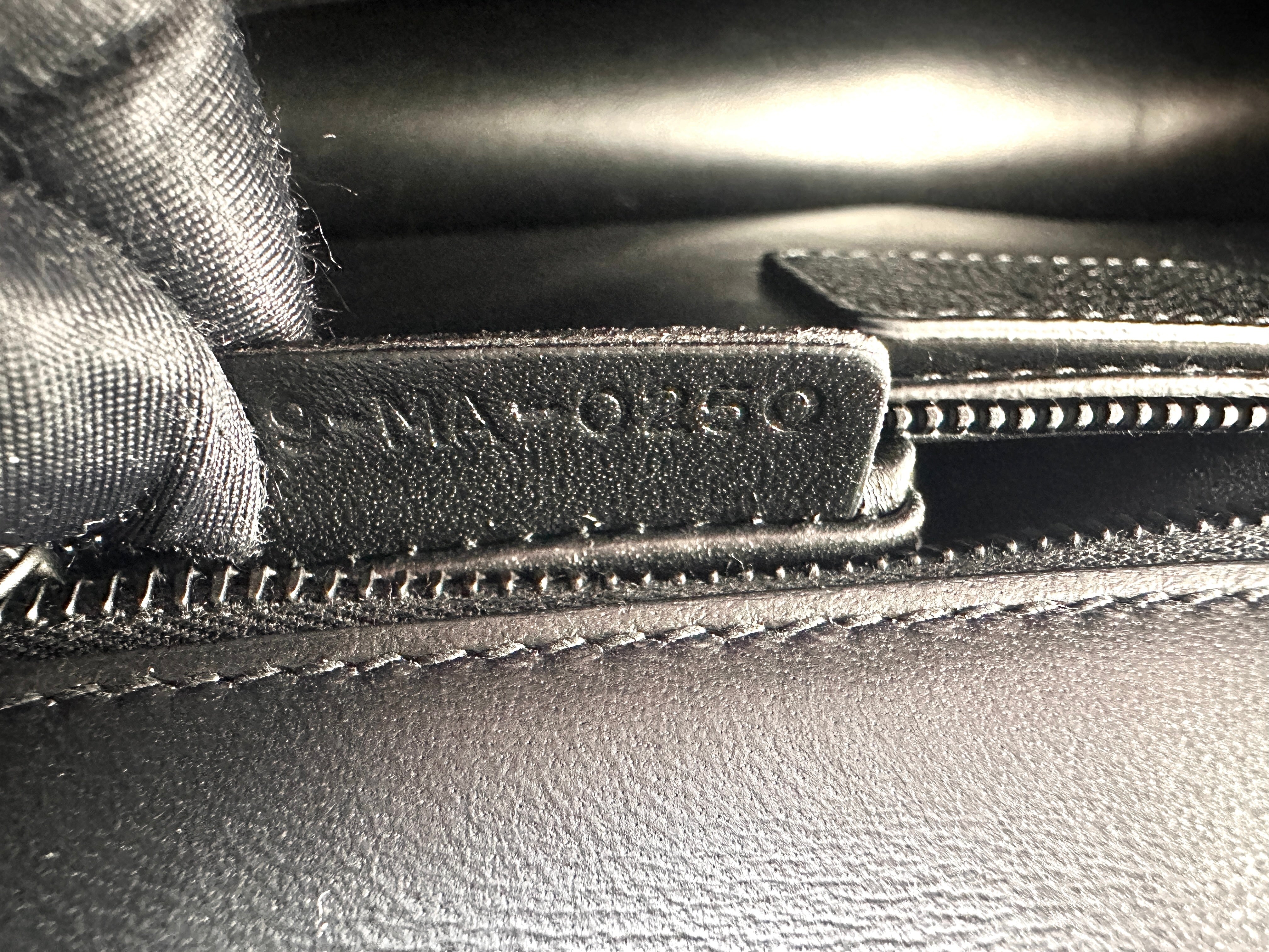 Christian Dior 30 Montaigne Black Calfskin Flap Bag DR463