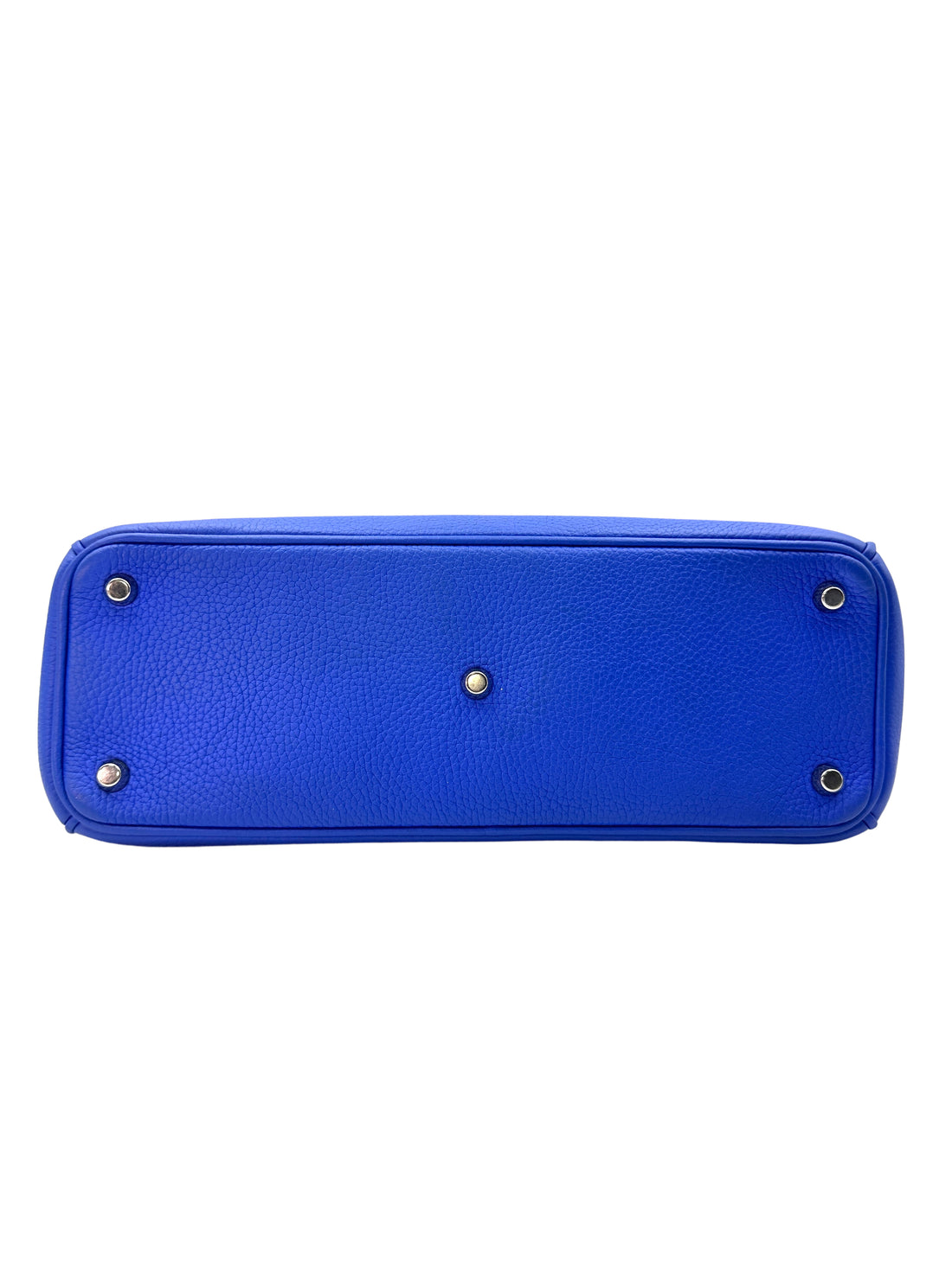 Christian Dior Diorissimo Blue Calfskin Handle Bag With Pouch DR464