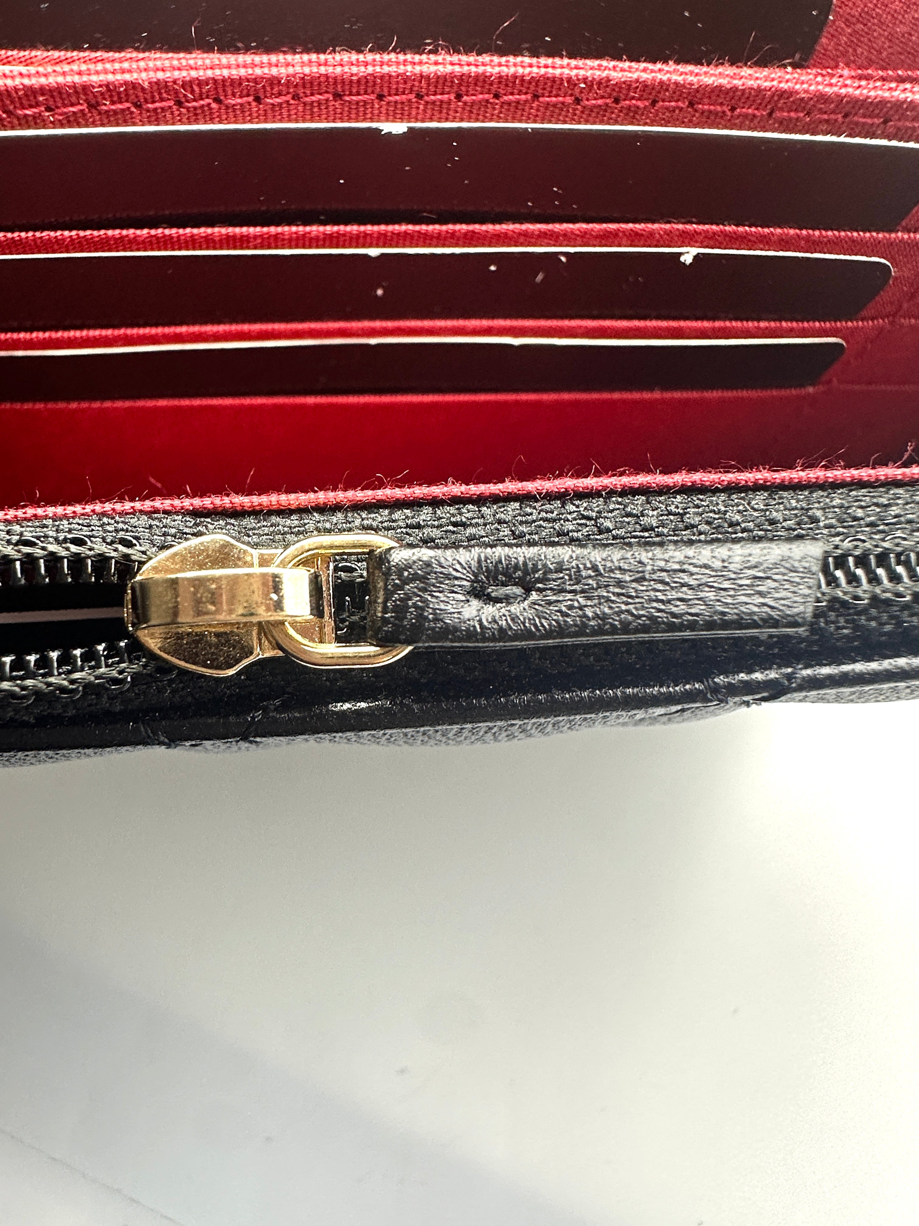 Chanel Black Quilted Leather Wallet On Chain With Gold Buckle(30***44) CC1357