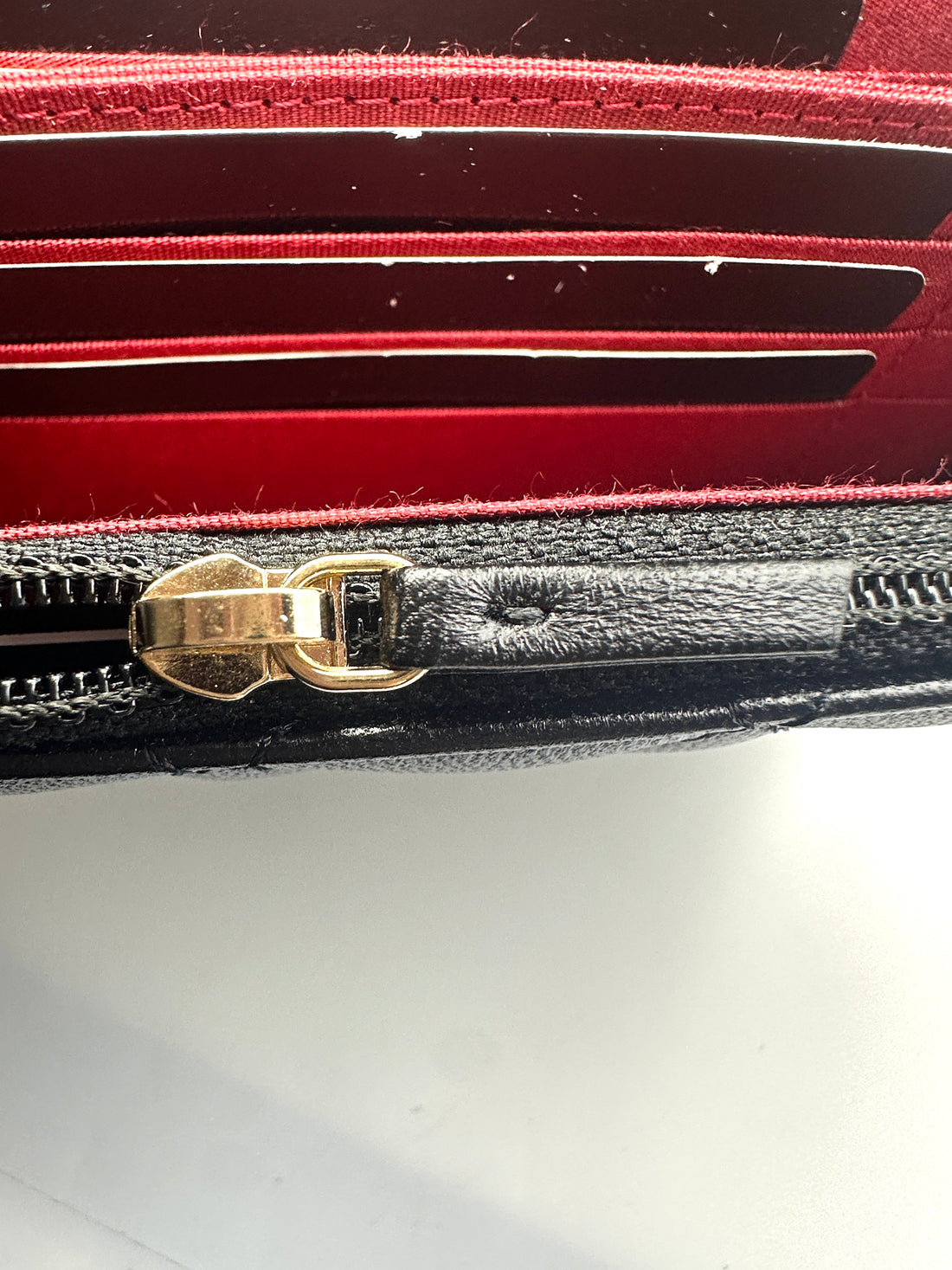 Chanel Black Quilted Leather Wallet On Chain With Gold Buckle(30***44) CC1357