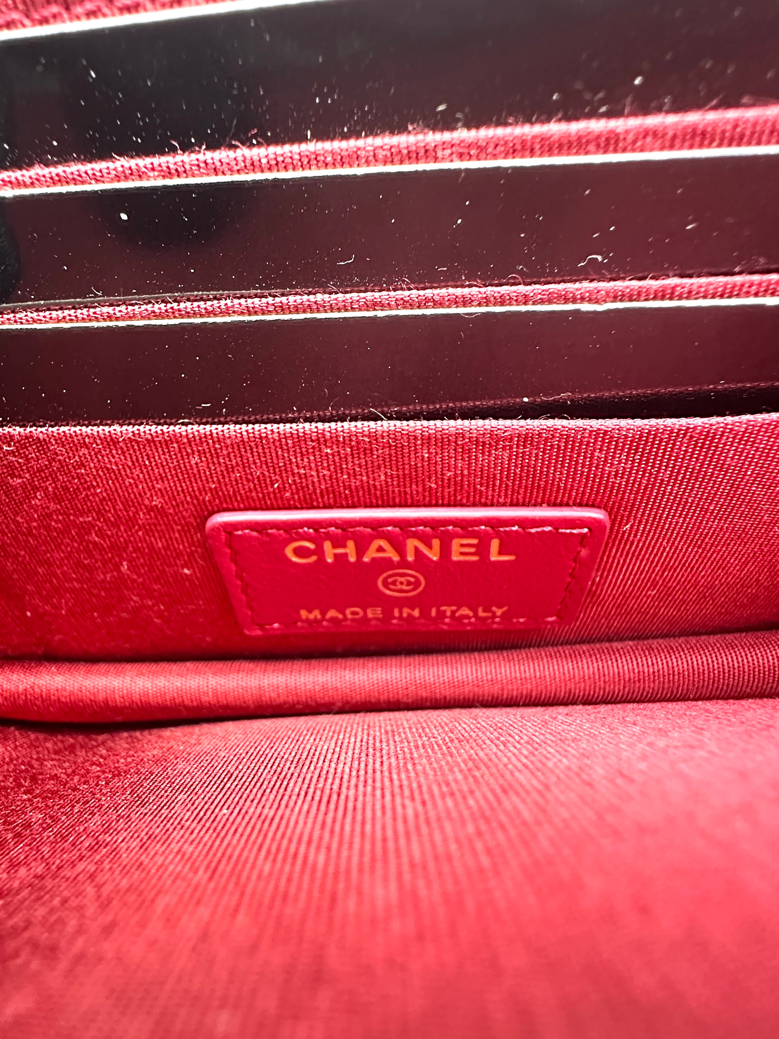 Chanel Black Quilted Leather Wallet On Chain With Gold Buckle(30***44) CC1357