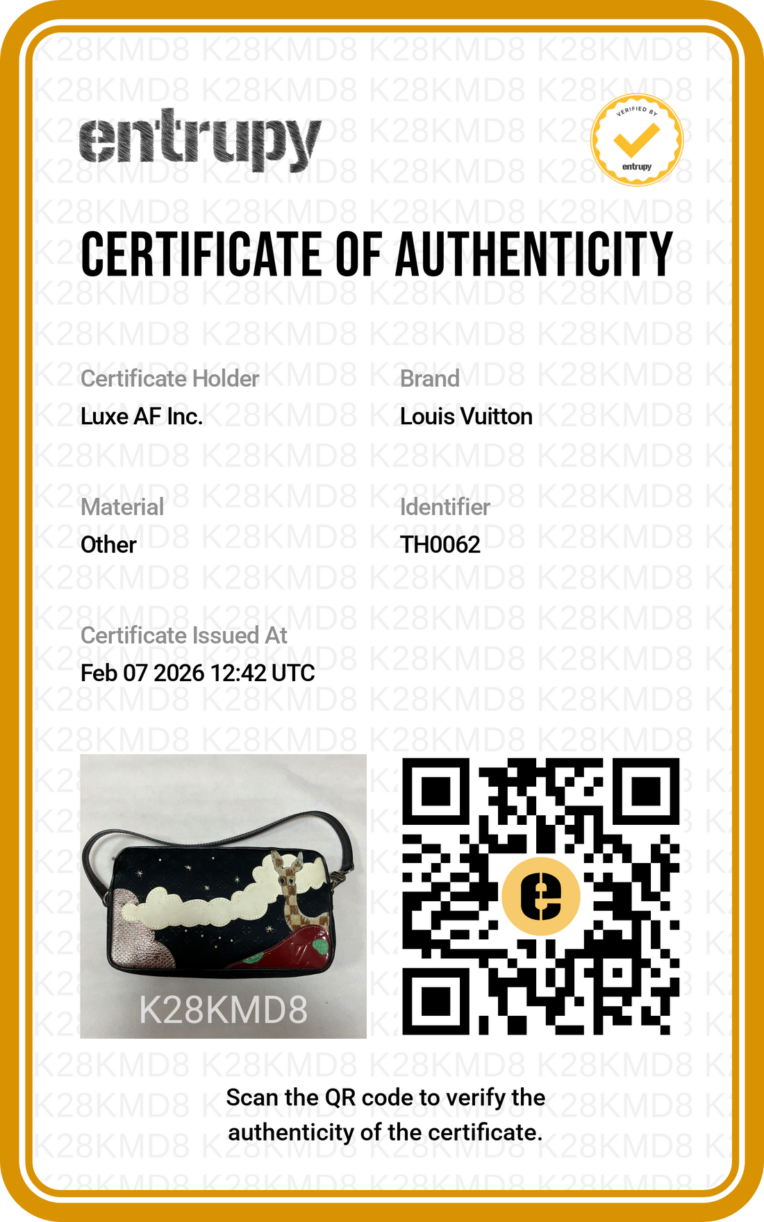 Louis Vuitton Conte De Fees Pochette LV1851