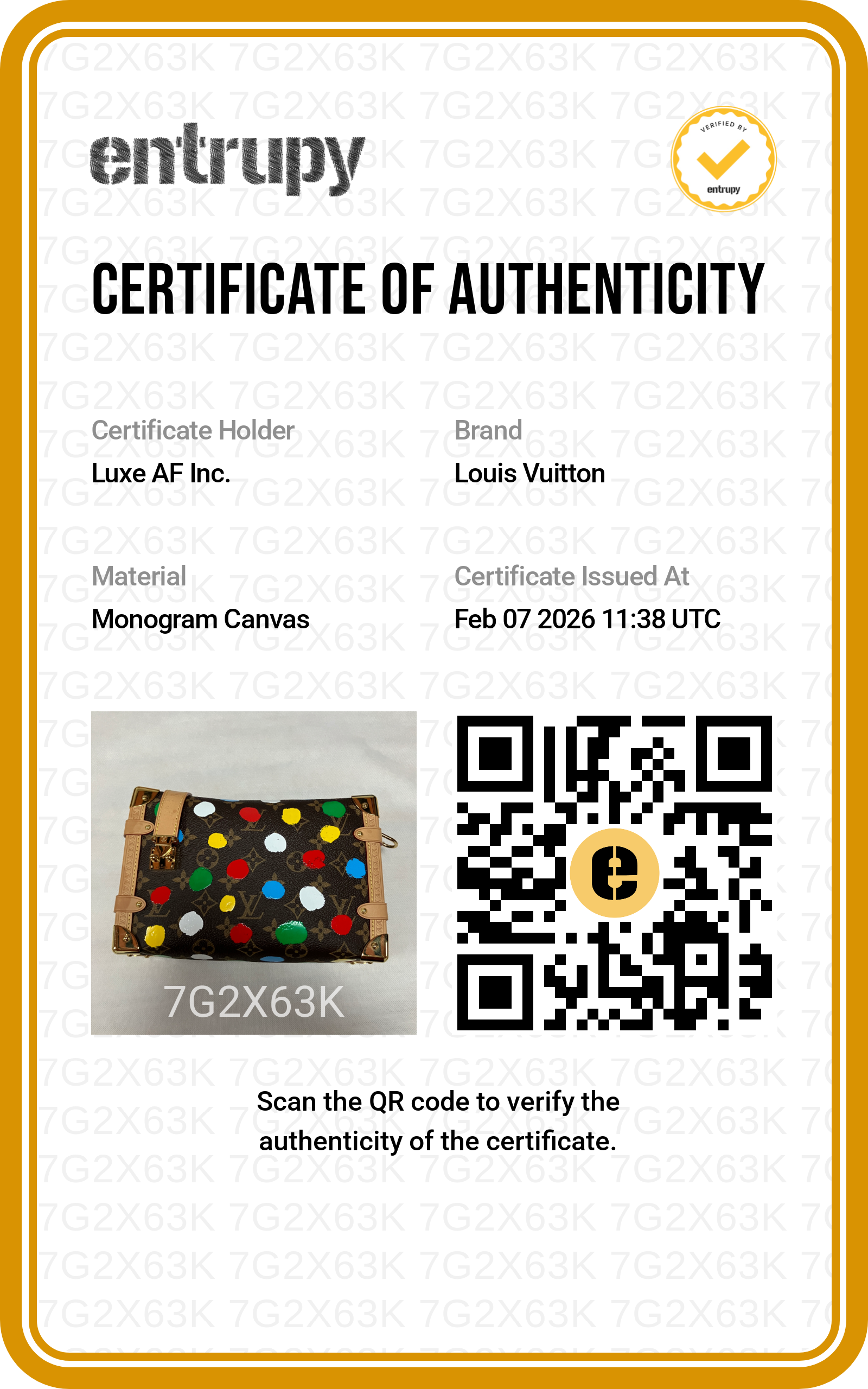 Louis Vuitton x Yayoi Kusama Multicolor Monogram Painted Dots Side Trunk Shoulder Bag LV1843