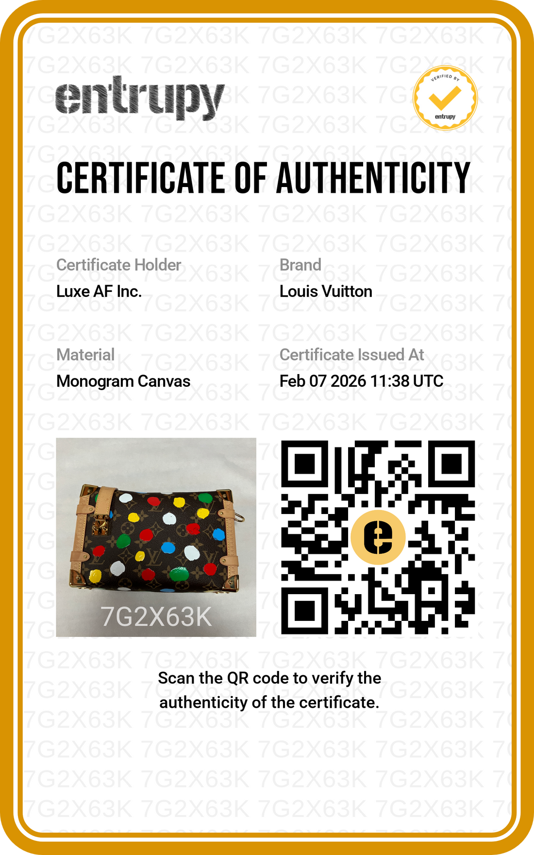 Louis Vuitton x Yayoi Kusama Multicolor Monogram Painted Dots Side Trunk Shoulder Bag LV1843