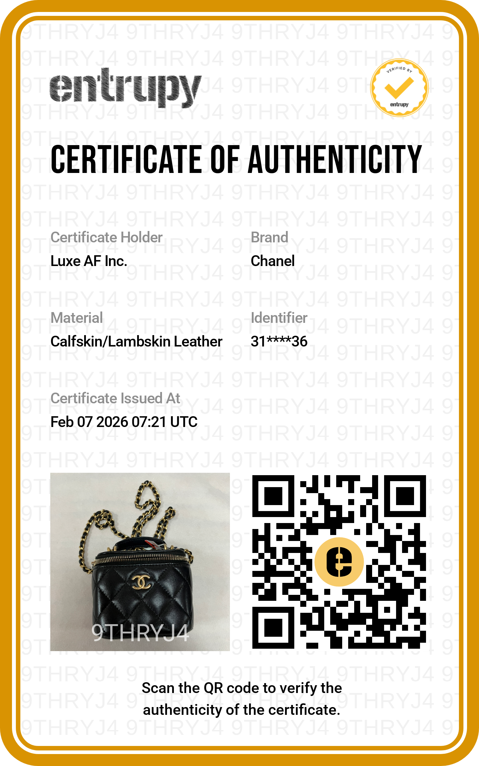 Chanel Black Quilted Leather Mini Top Handle Vanity Case With Gold Hardware(31***36) CC1355