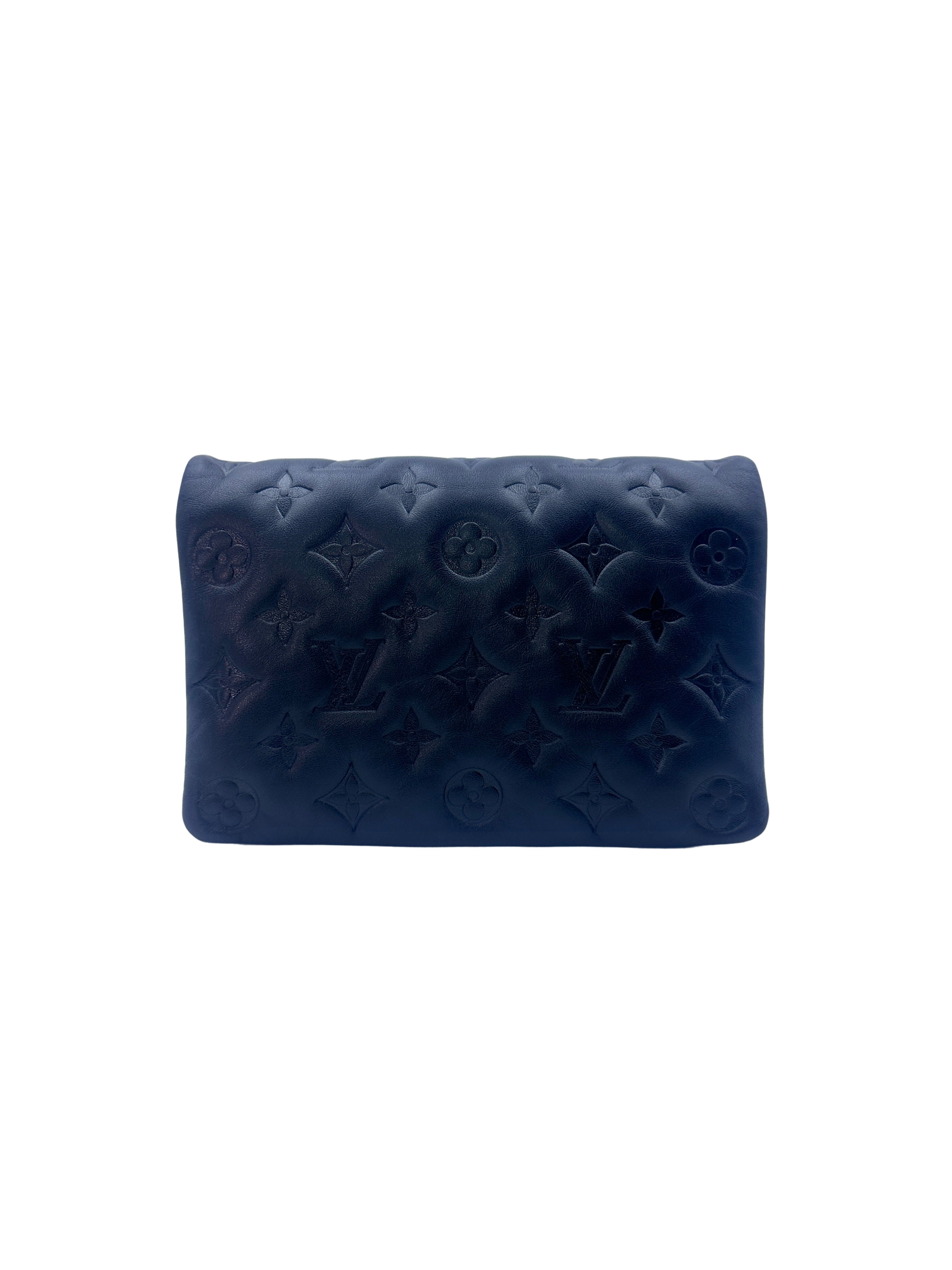 Louis Vuitton Coussin Black Monogram Leather Crossbody Bag LV1847
