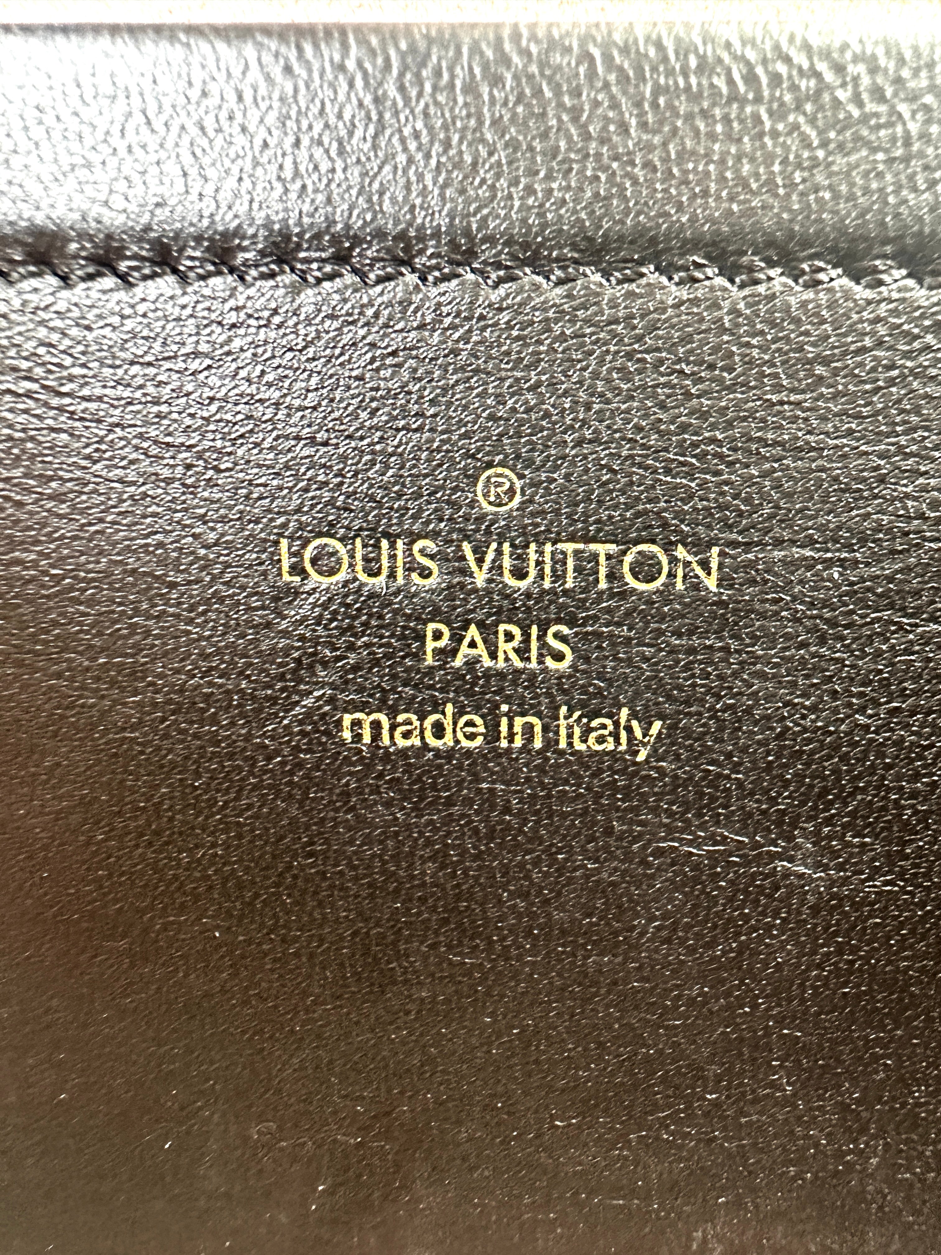 Louis Vuitton Coussin Black Monogram Leather Crossbody Bag LV1847