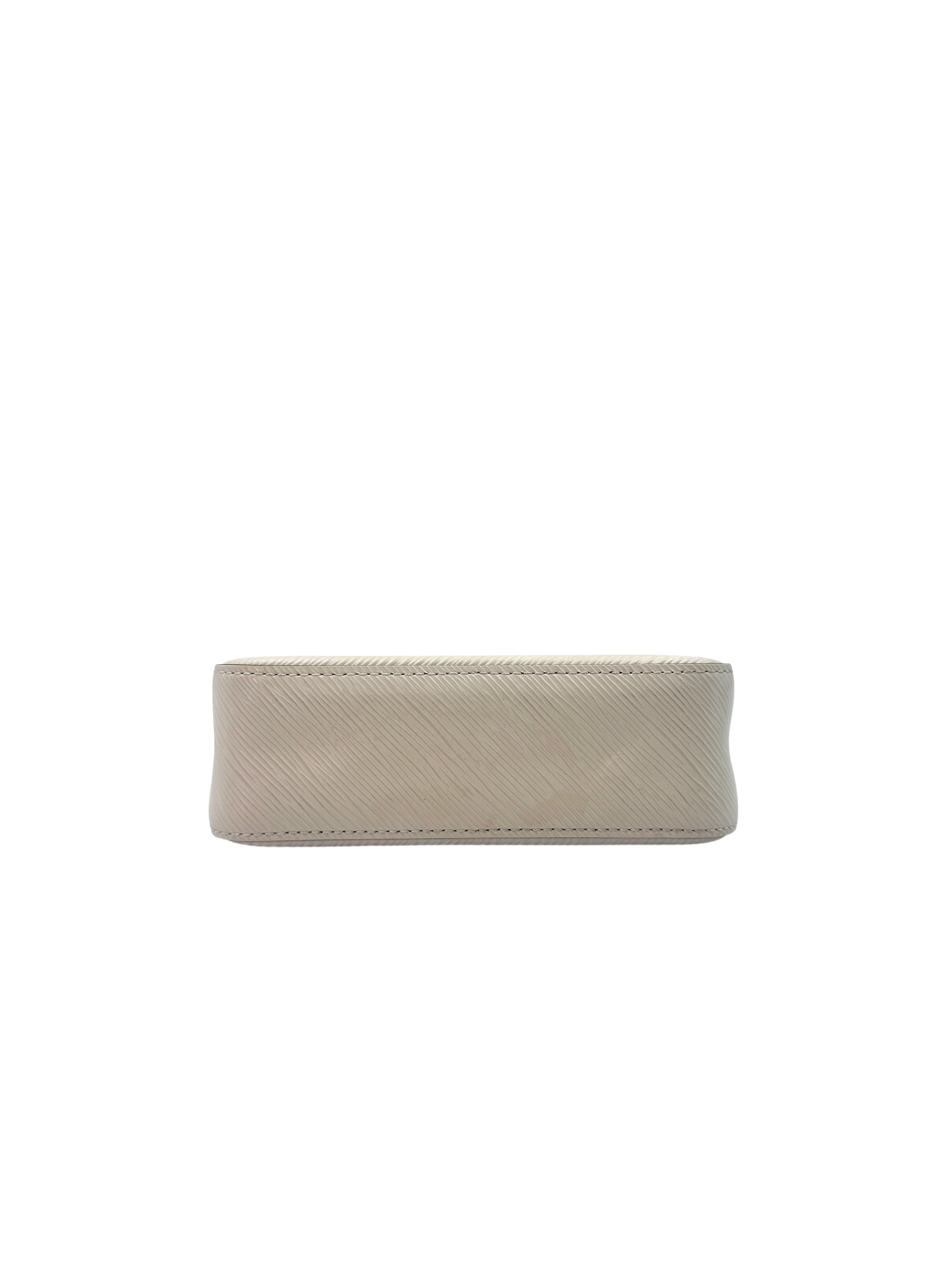 Louis Vuitton Marelle White Epi Leather Shoulder Bag With Pouch LV1841