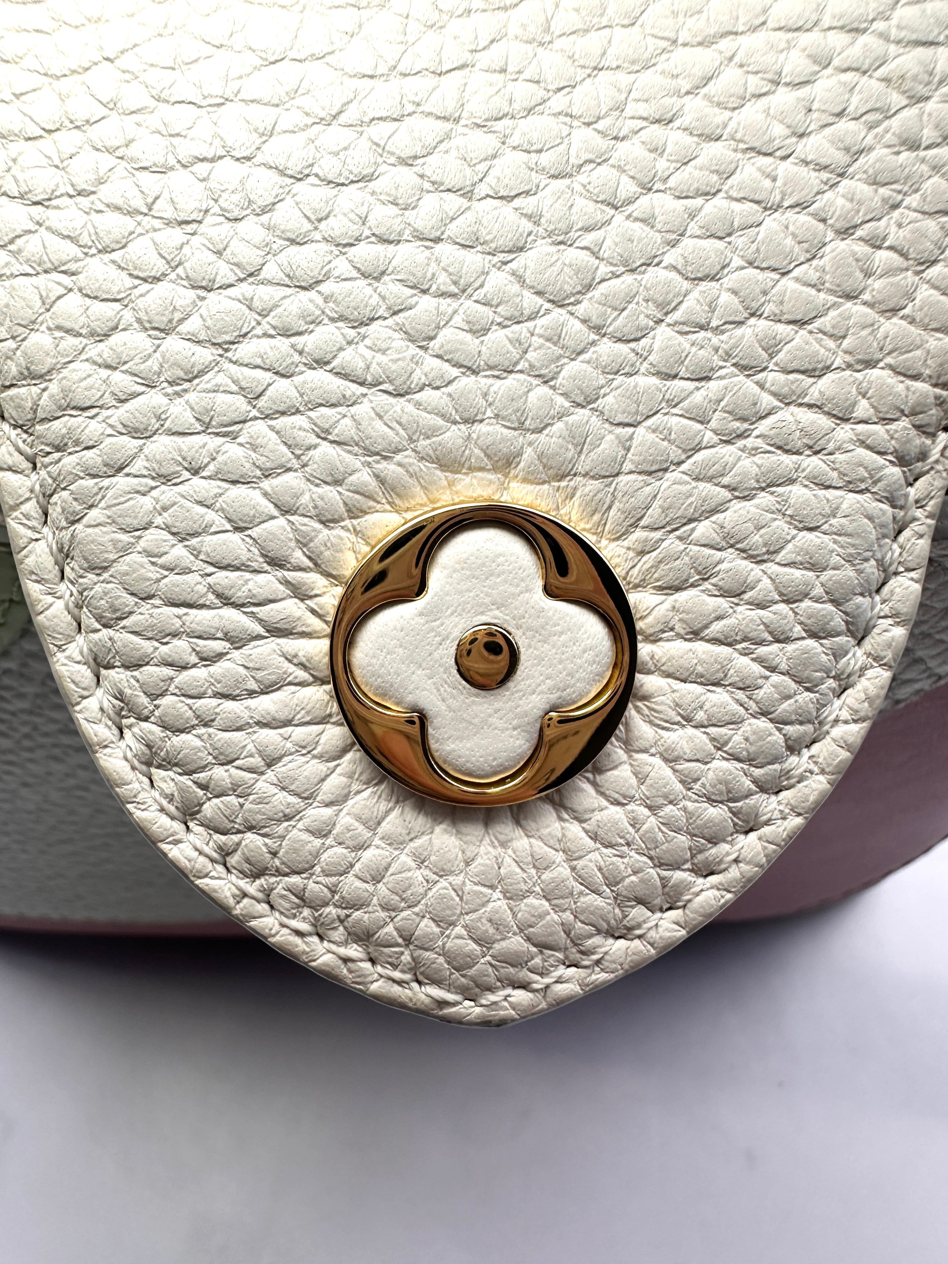 Louis Vuitton Capucines Mini Gelato Multicolor Taurillon Calfskin Handle Bag G044