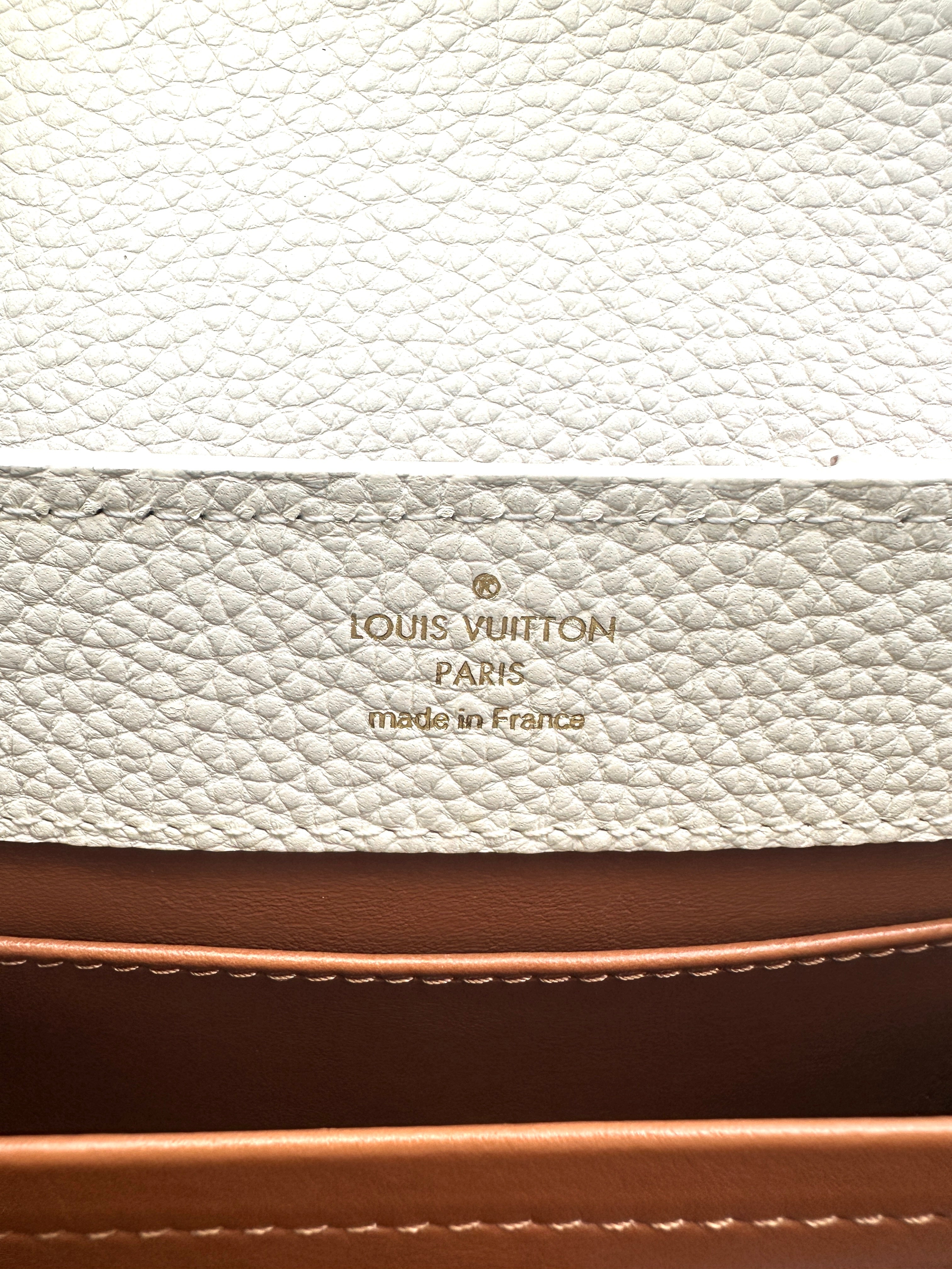 Louis Vuitton Capucines Mini Gelato Multicolor Taurillon Calfskin Handle Bag G044