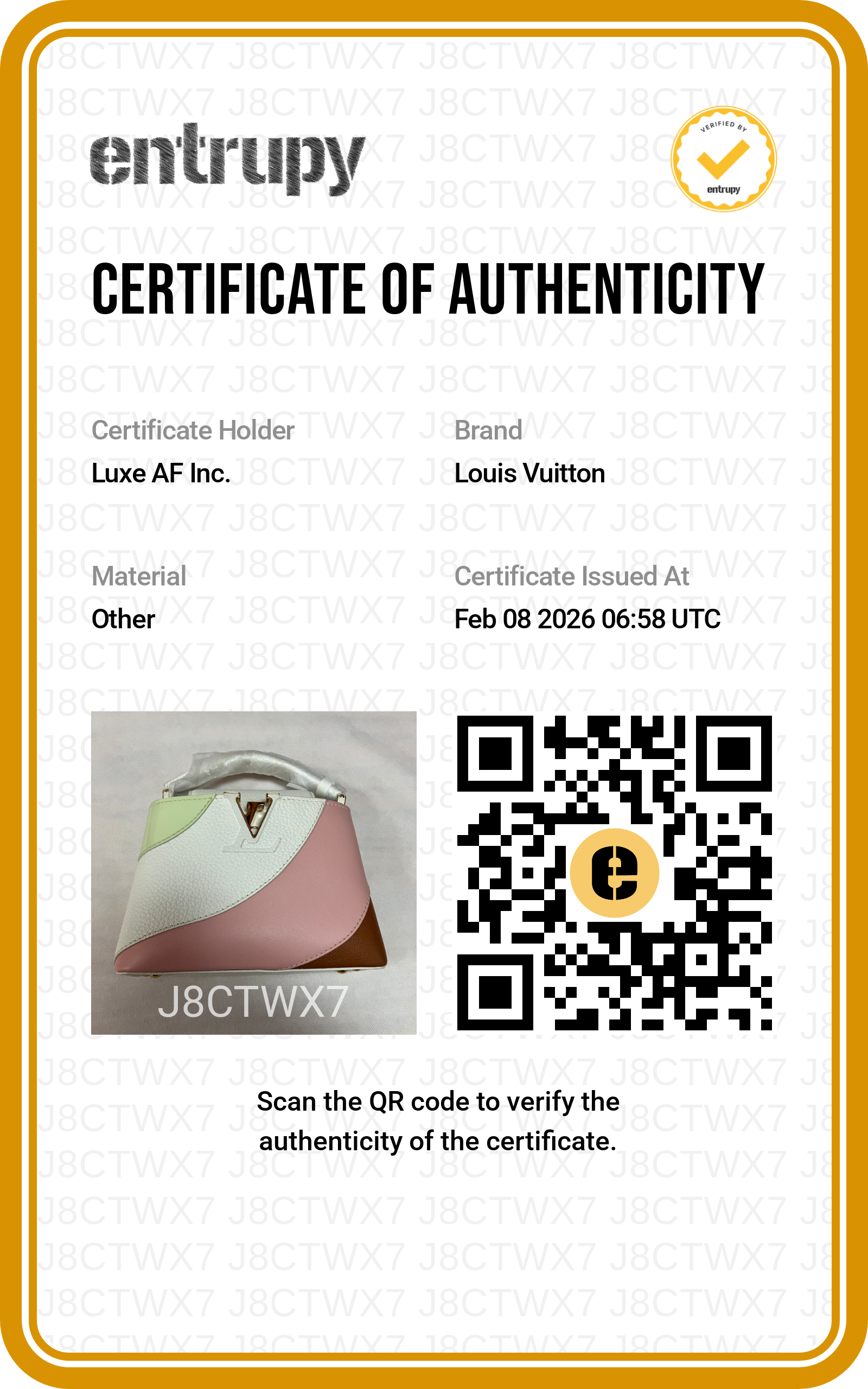 Louis Vuitton Capucines Mini Gelato Multicolor Taurillon Calfskin Handle Bag G044
