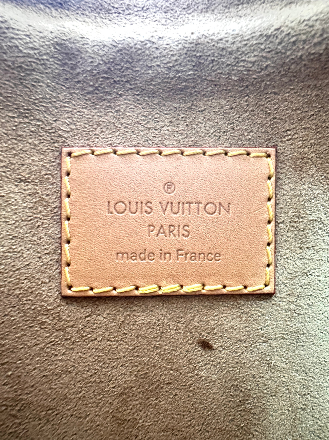 Louis Vuitton Loop Brown Monogram Leather Chain Shoulder Bag LV1859