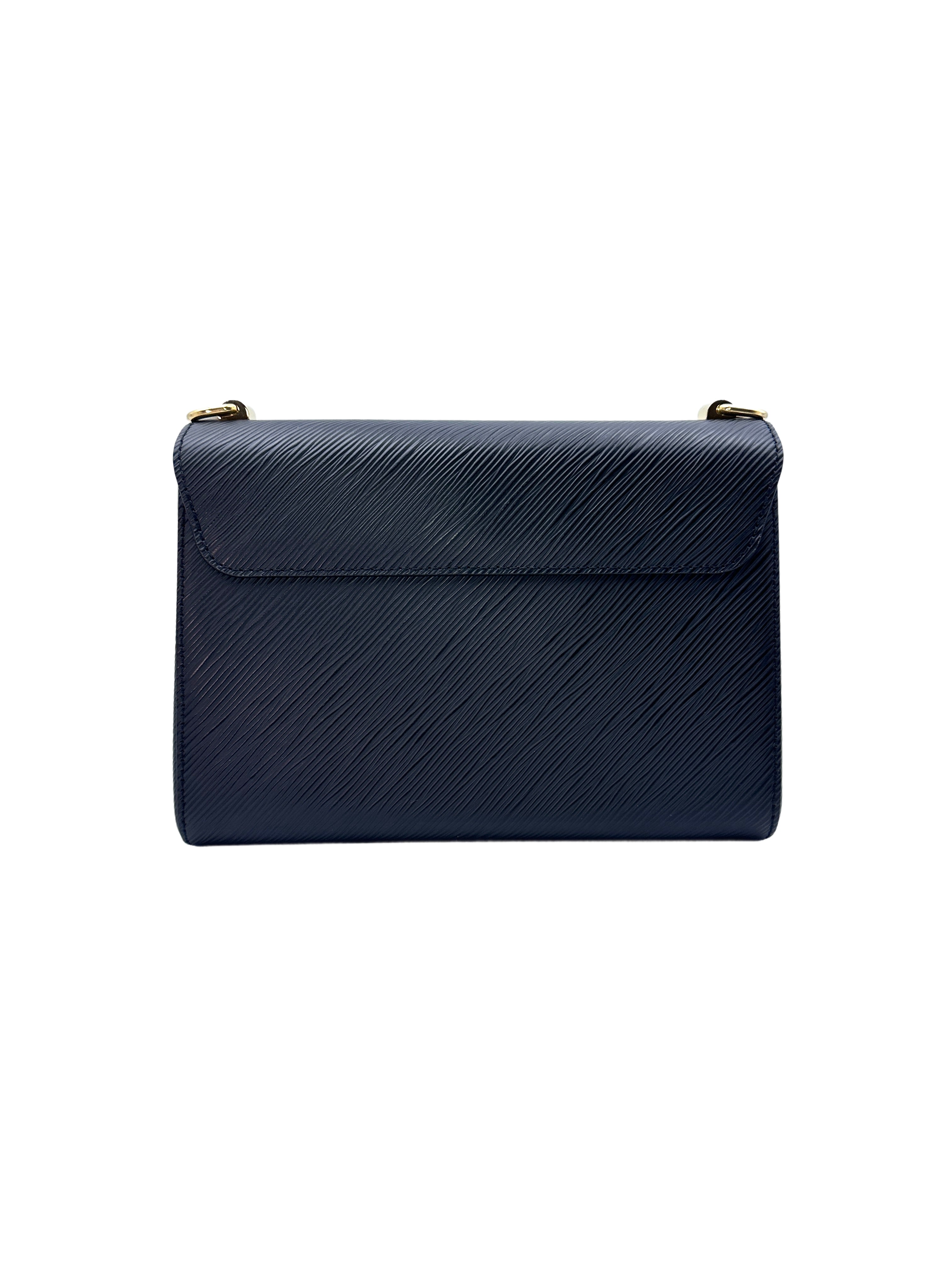Louis Vuitton Twist MM Black Epi Calfskin Shoulder Bag G053