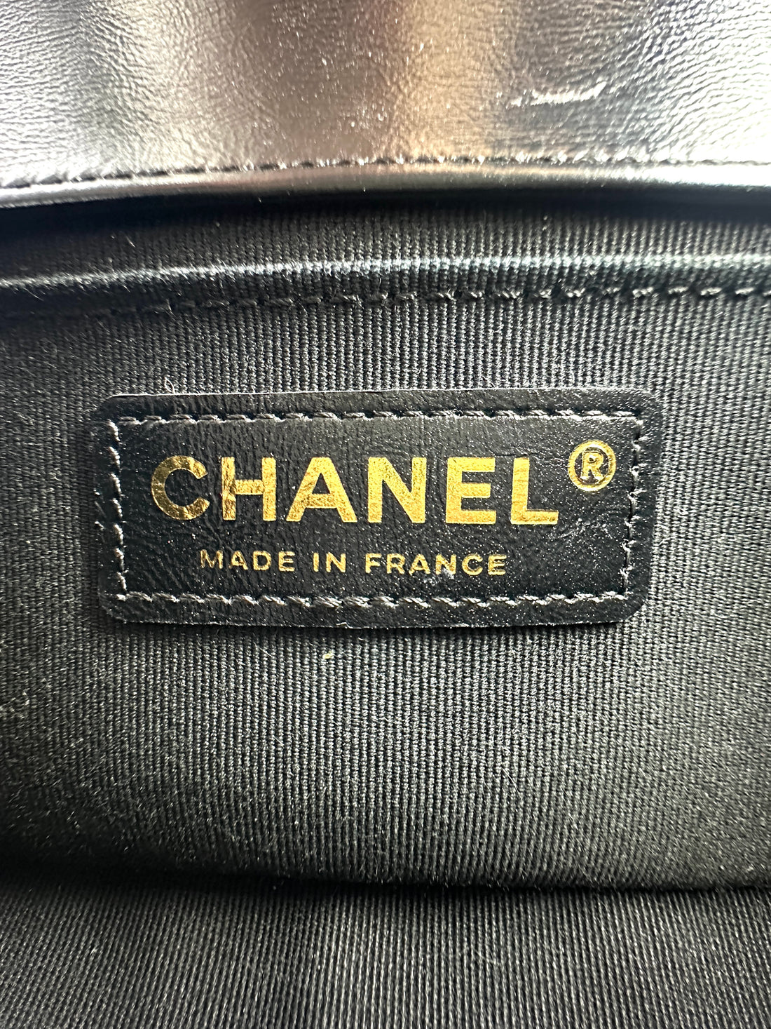 Chanel LeBoy Black&Metallic Gold Ombre Quilted Calfskin Flap Bag With Gold Buckle(HN***N7) G069