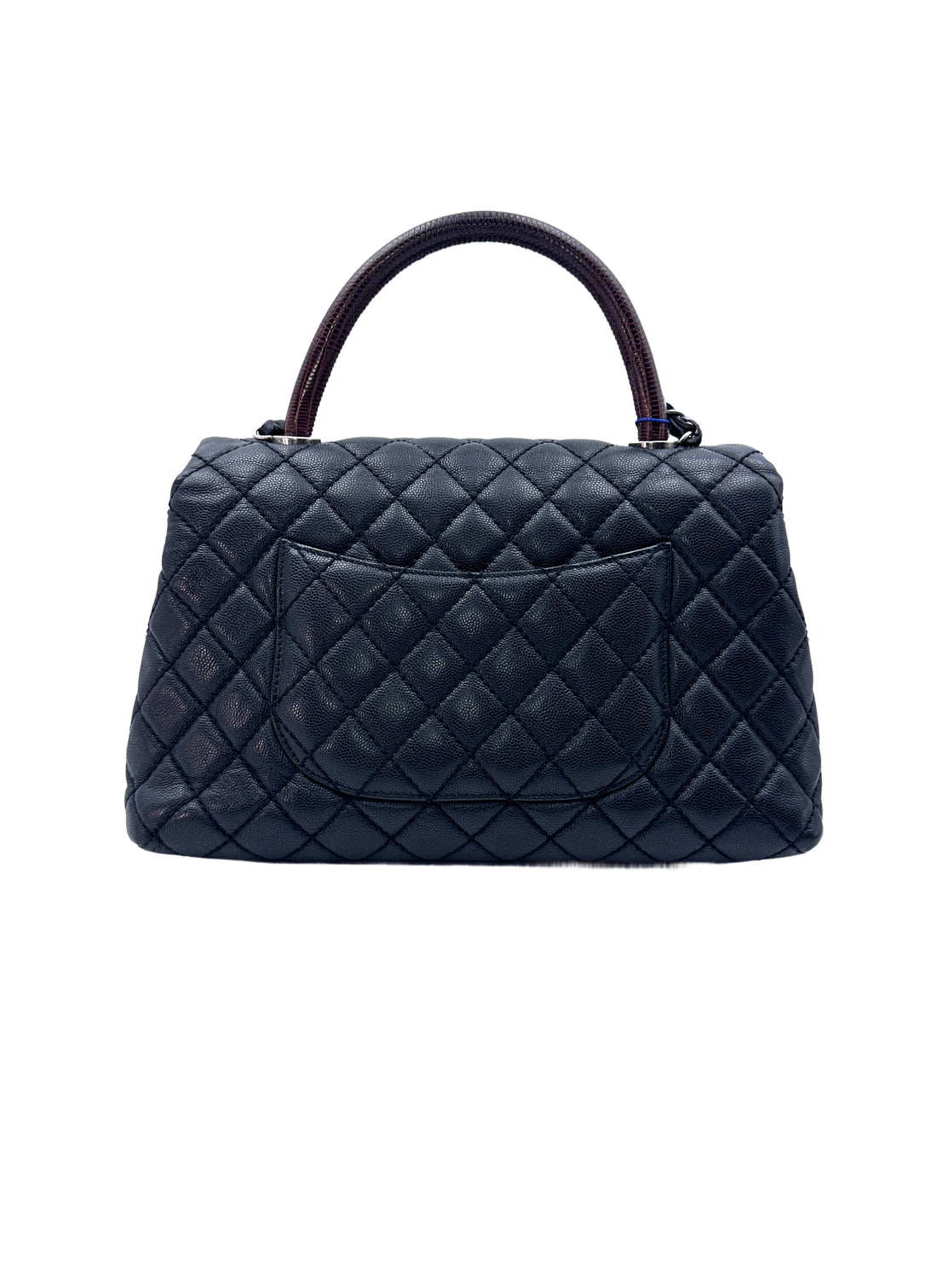 Chanel CoCo Black Quilted Calfskin Handle Shoulder Bag(21***18) G076